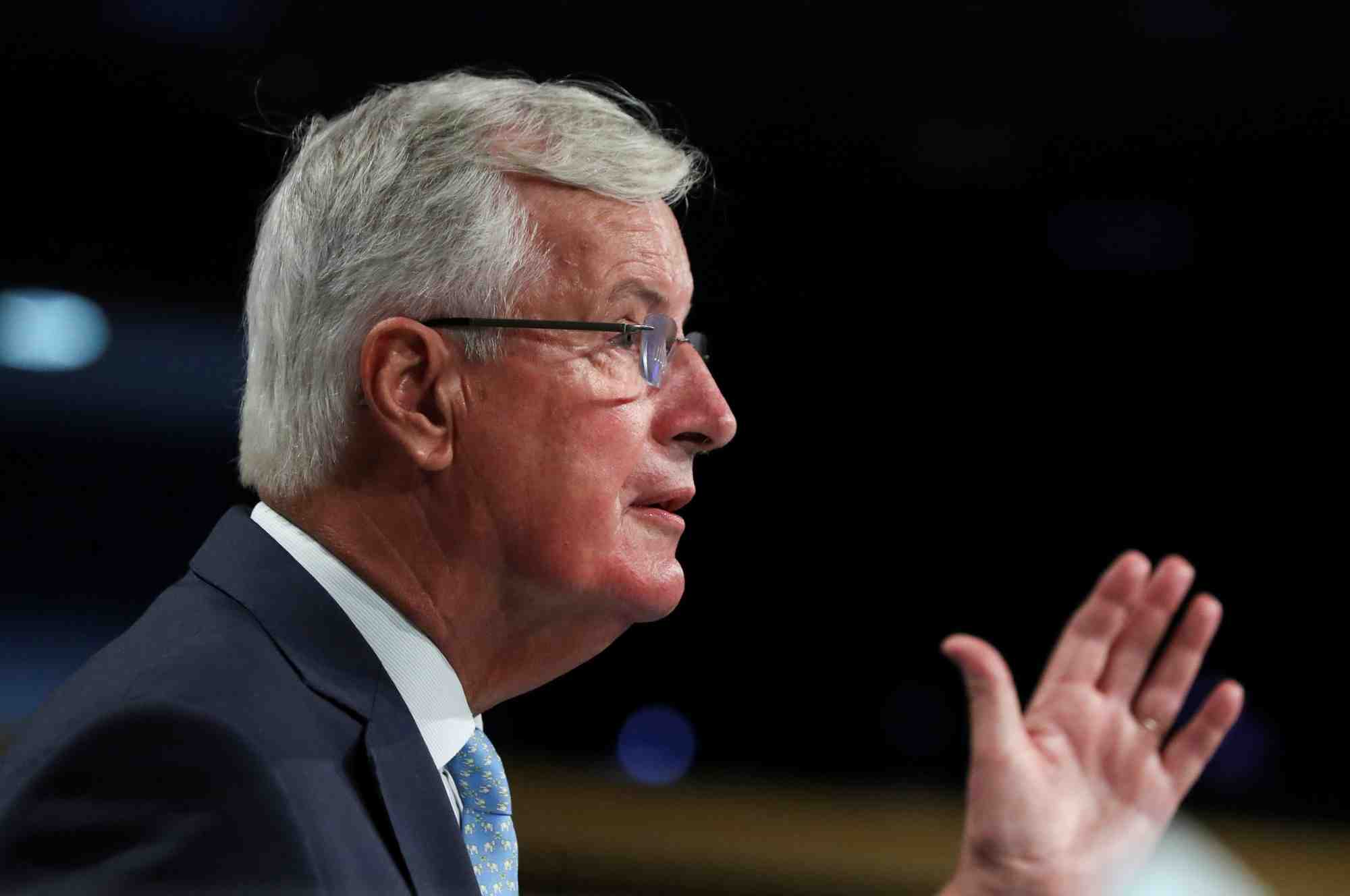 Michel Barnier est le négociateur en chef de la Commission chargé de la conduite des négociations avec le Royaume-Uni