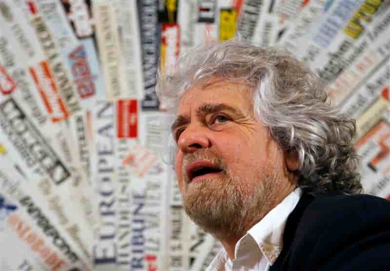 Le mouvement de Beppe Grillo au coeur d'une polémique en Italie