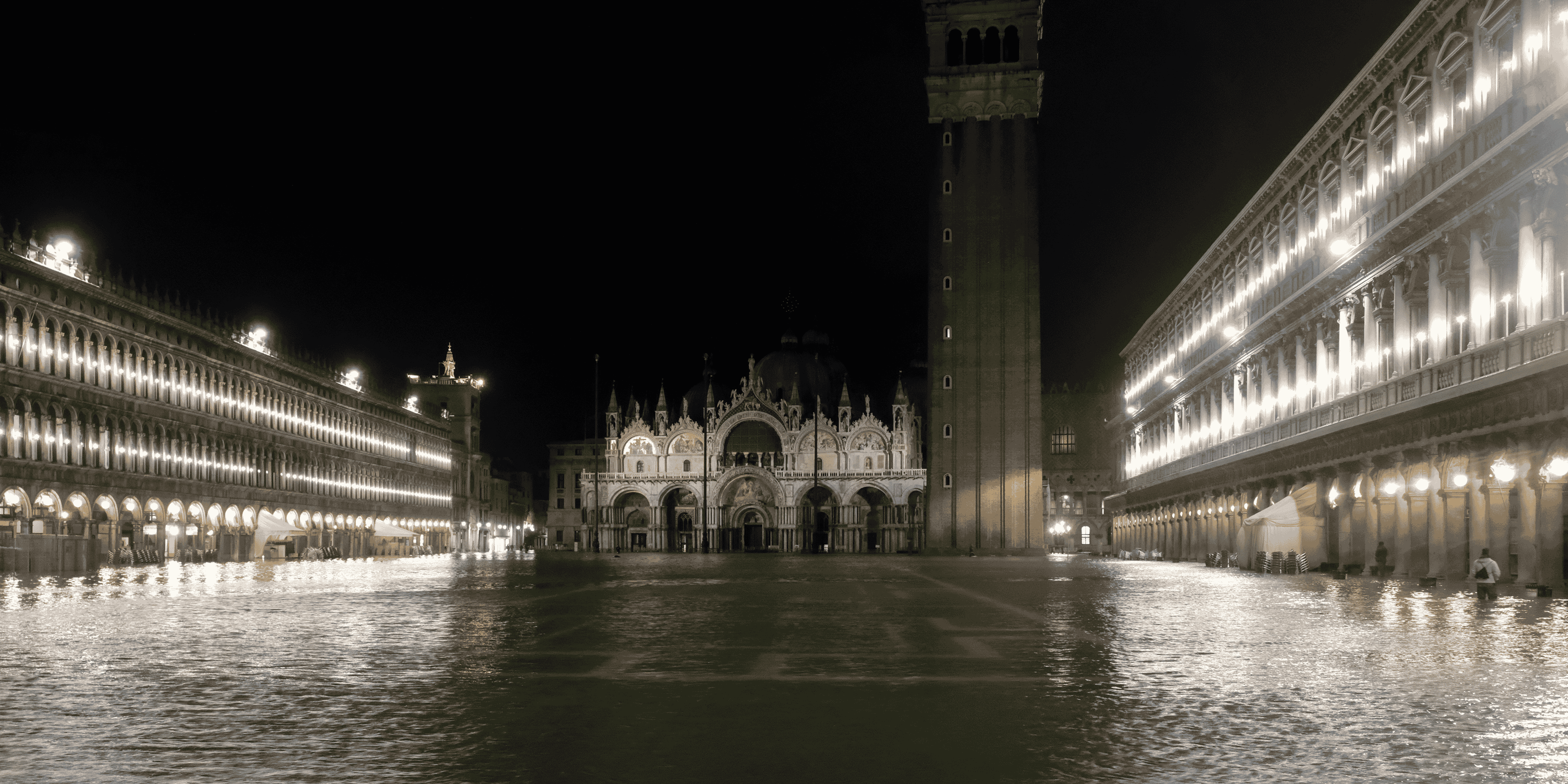 Fortes pluies en italie, venise sous les eaux