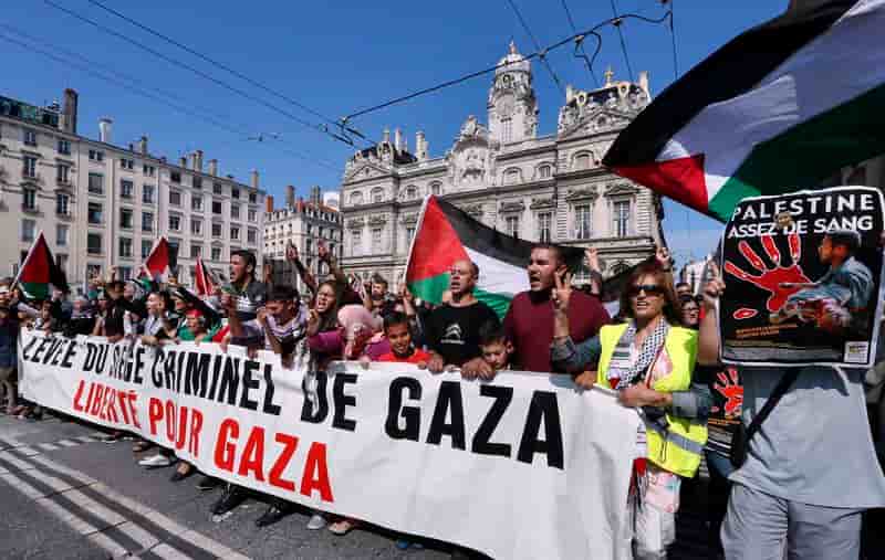 Nouvelles manifestations pro-Gaza en France