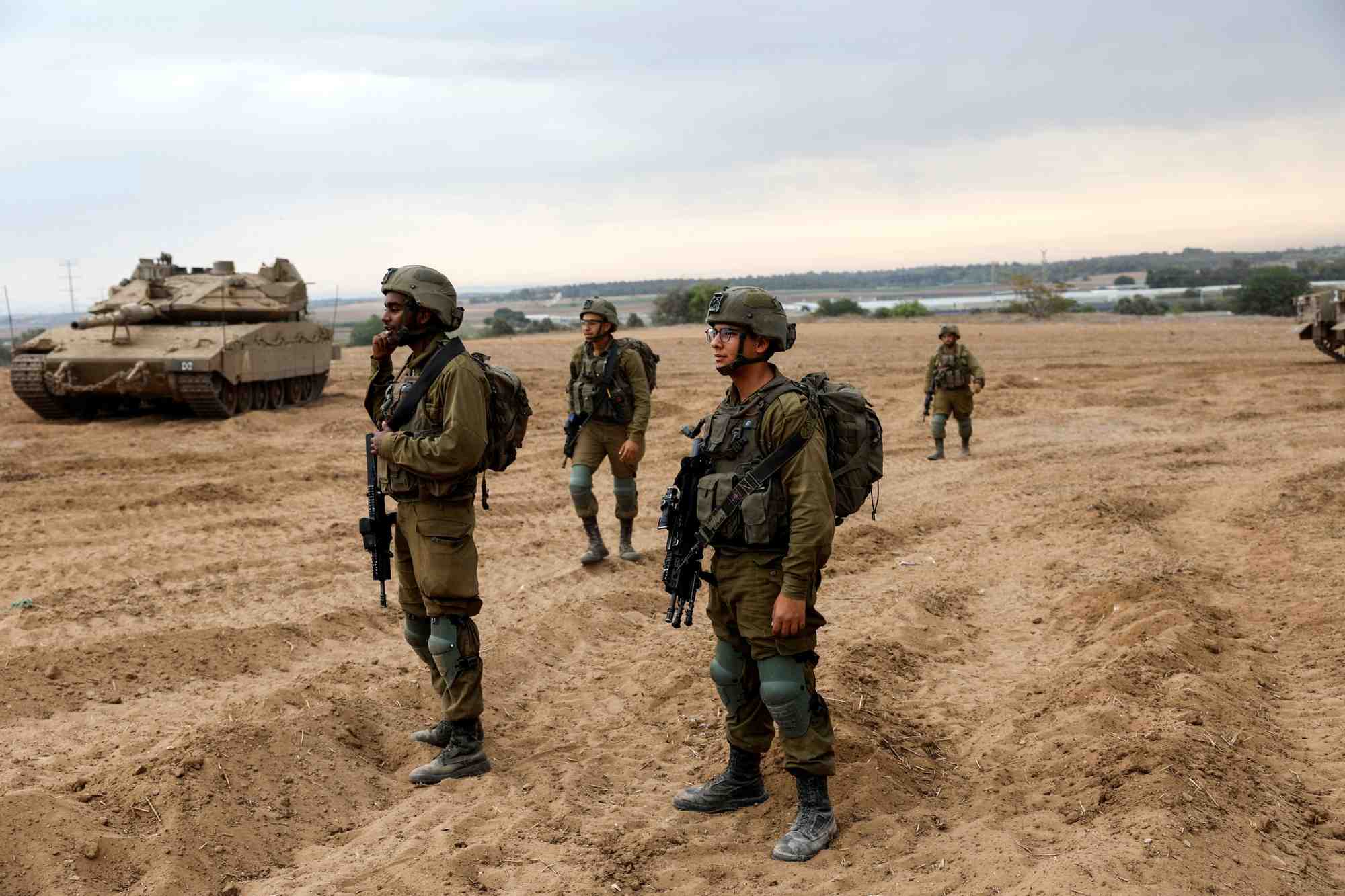 Des soldats israeliens