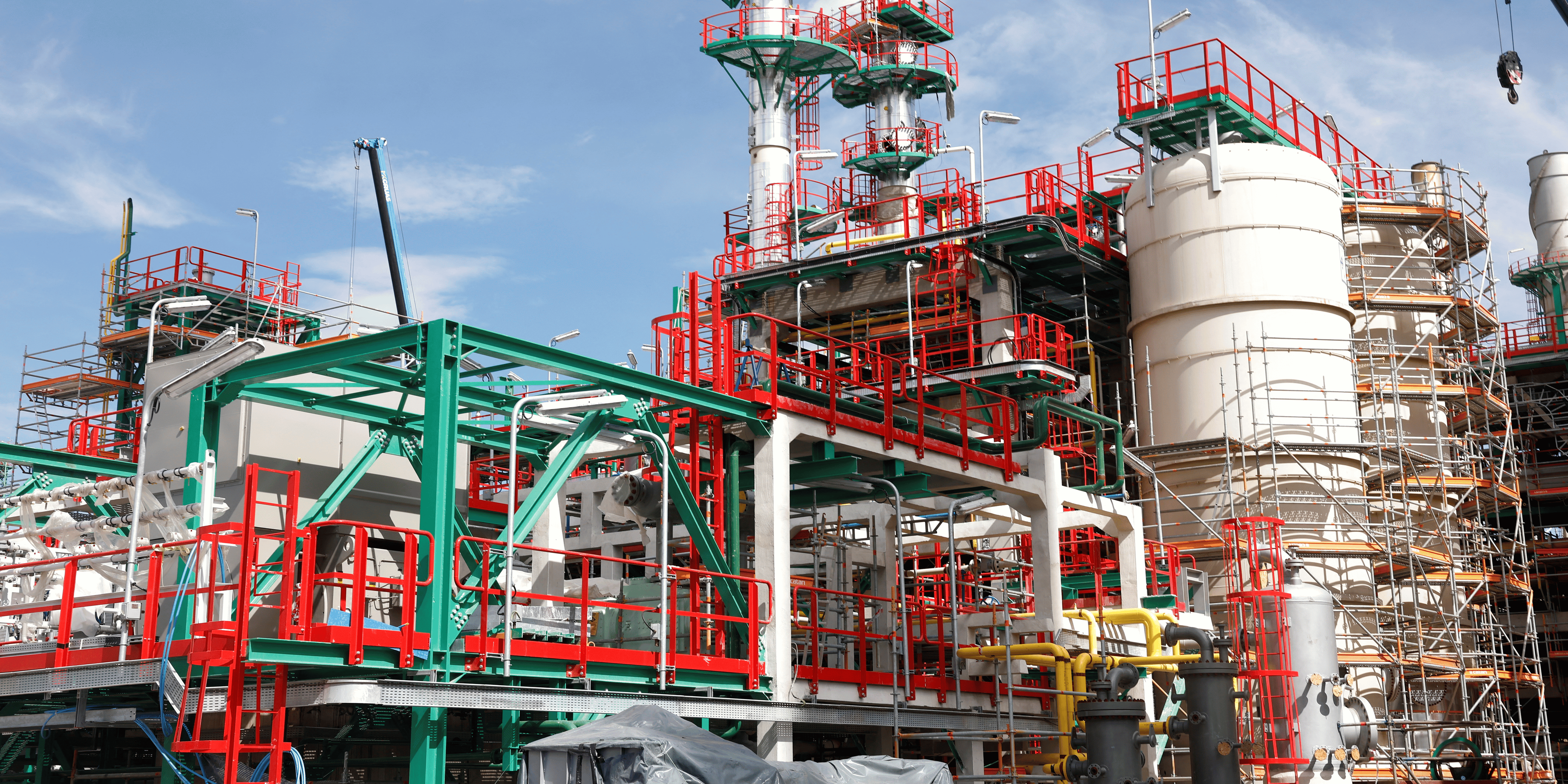 Un site industriel en espagne