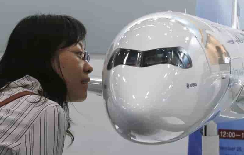 Airbus ne voit pas la demande chinoise d'avions faiblir
