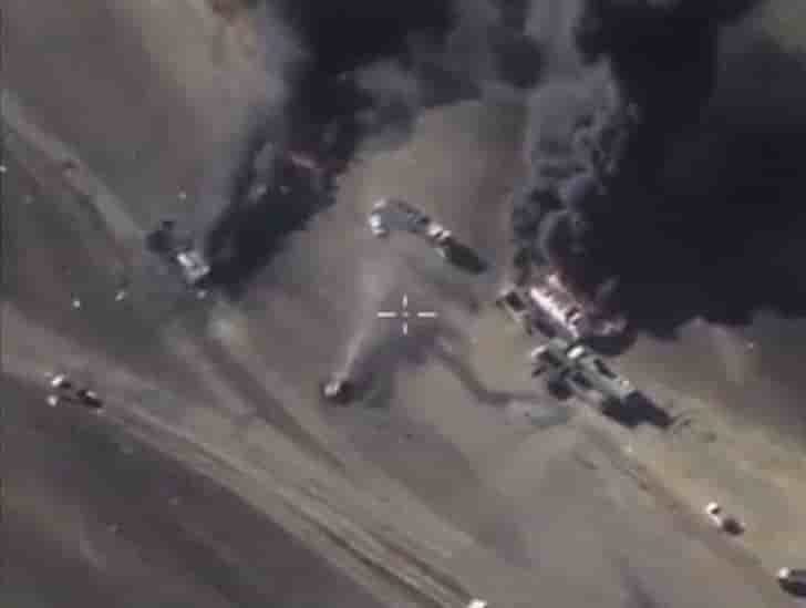L’osdh estime que les frappes russes auraient tue pres de 1.400 civils syriens