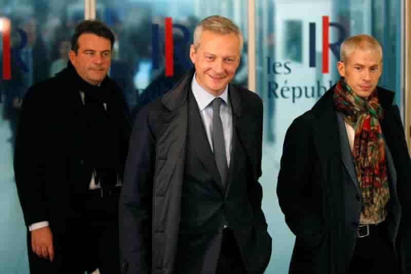 Bruno le maire candidat a la primaire de la droite et du centre