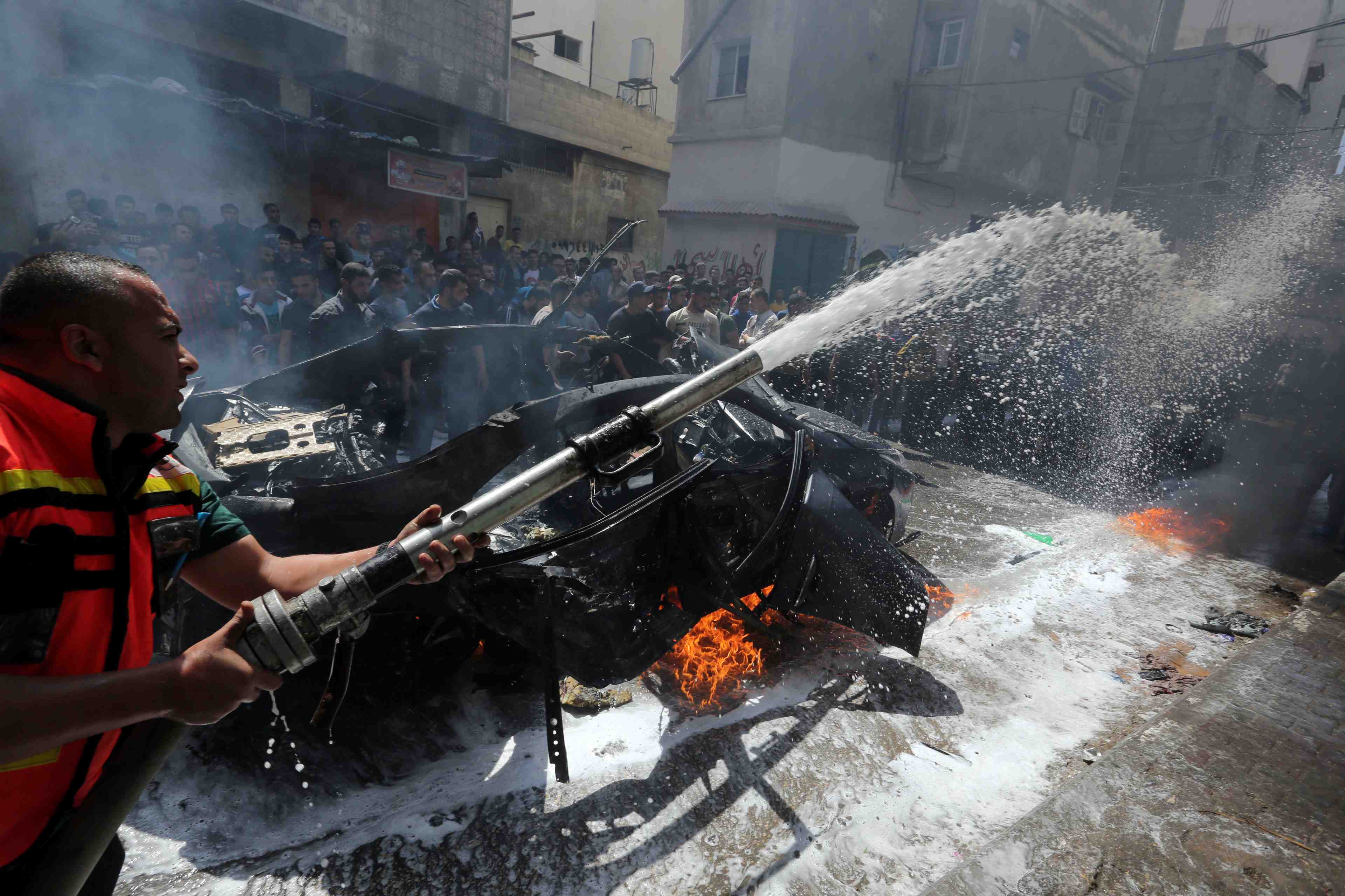 Un chef du hamas tue a gaza, premiere "elimination ciblee" depuis 2014