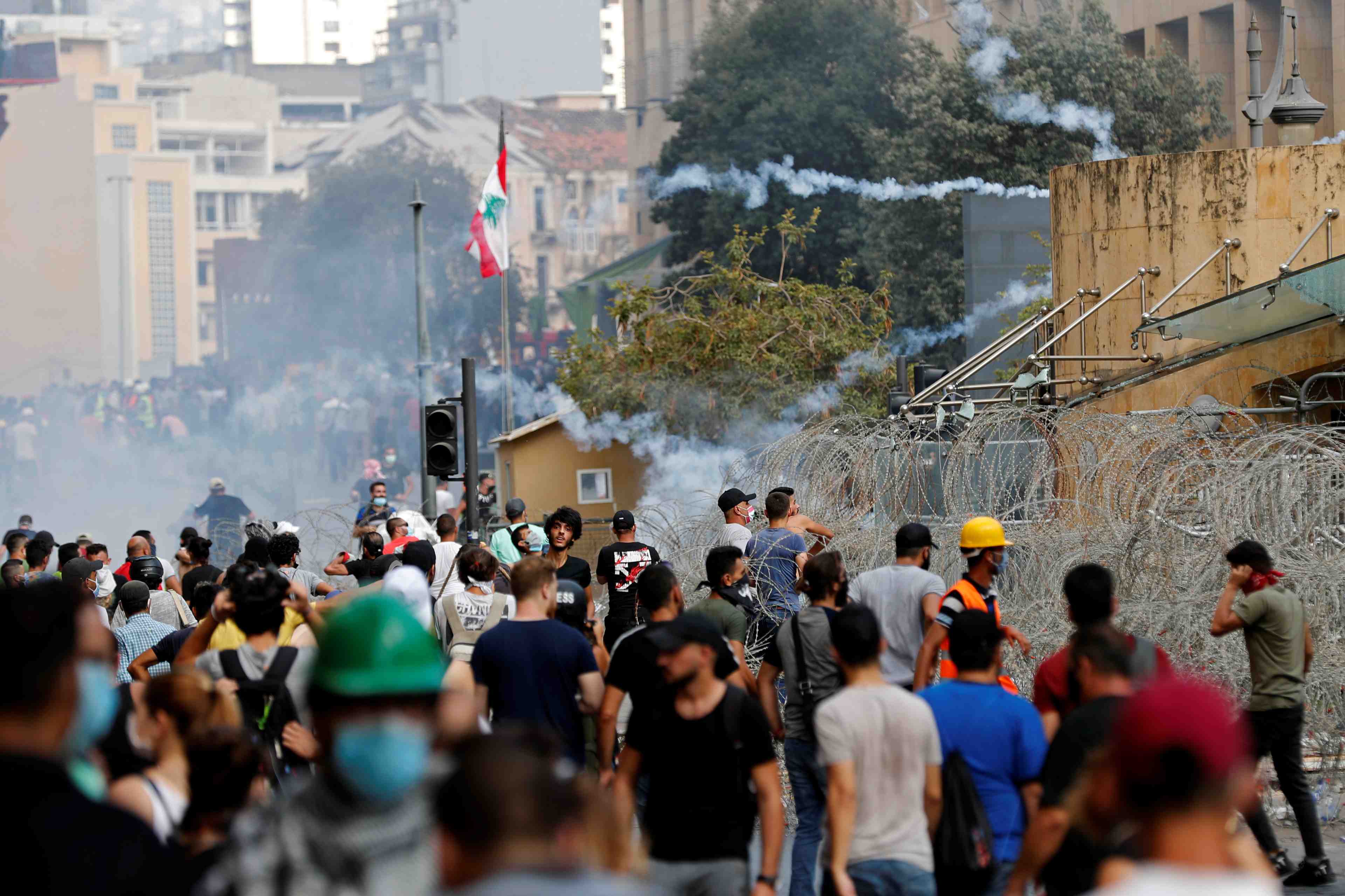 Incidents a beyrouth avant la manifestation de samedi