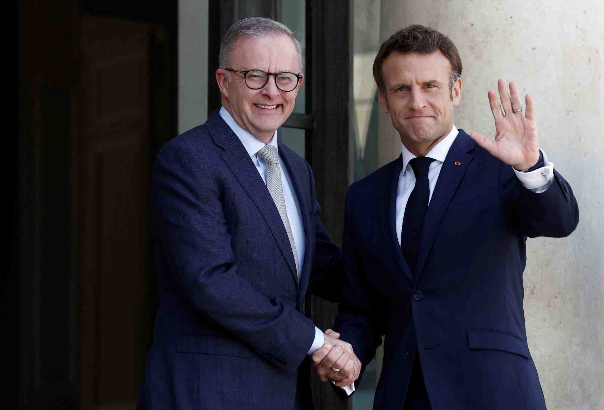 Macron recoit le premier ministre australien pour renouer le lien paris-canberra
