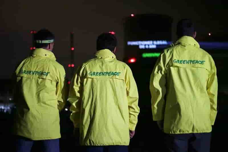 Greenpeace condamnee pour une intrusion a la centrale de cattenom