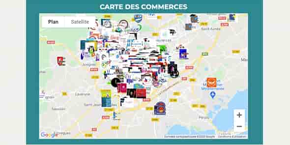 La plateforme en ligne "Je soutiens mes commerçants" à Montpellier a été créée en novembre 2020.