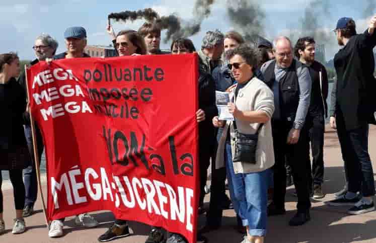 AKS abandon méga sucrerie Rouen Haropa