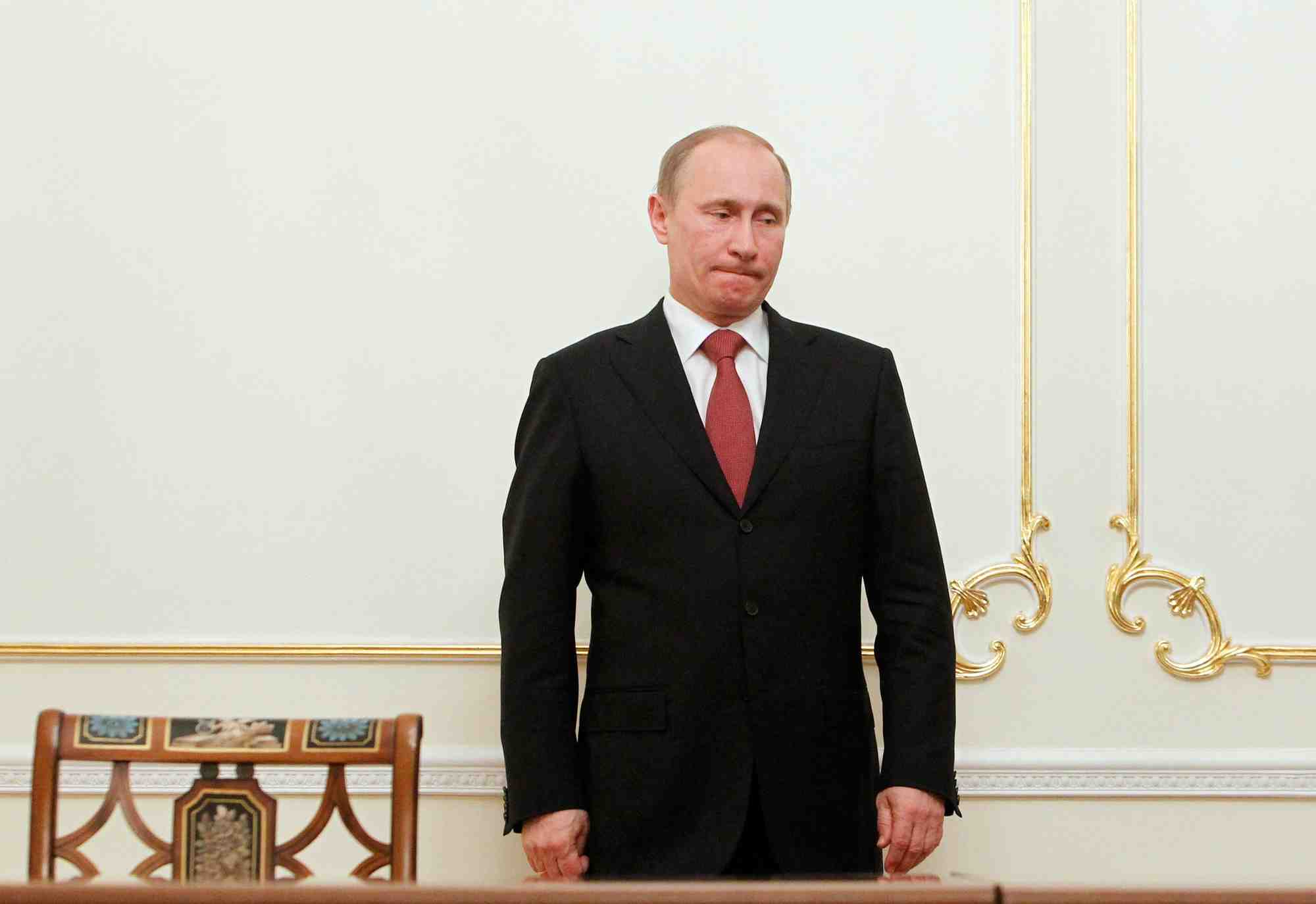Le president russe vladimir poutine