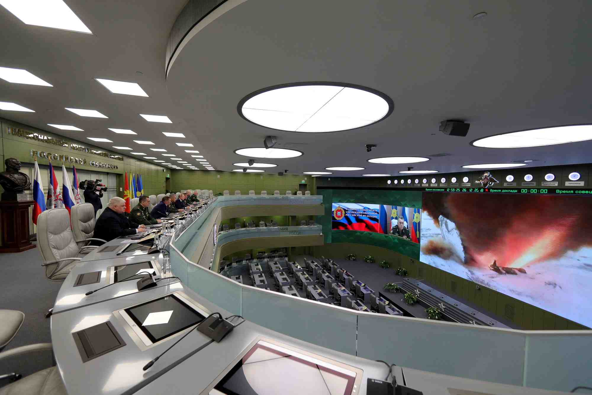 La russie n'envisage le recours a l'arme nucleaire qu'en cas d'"urgence"