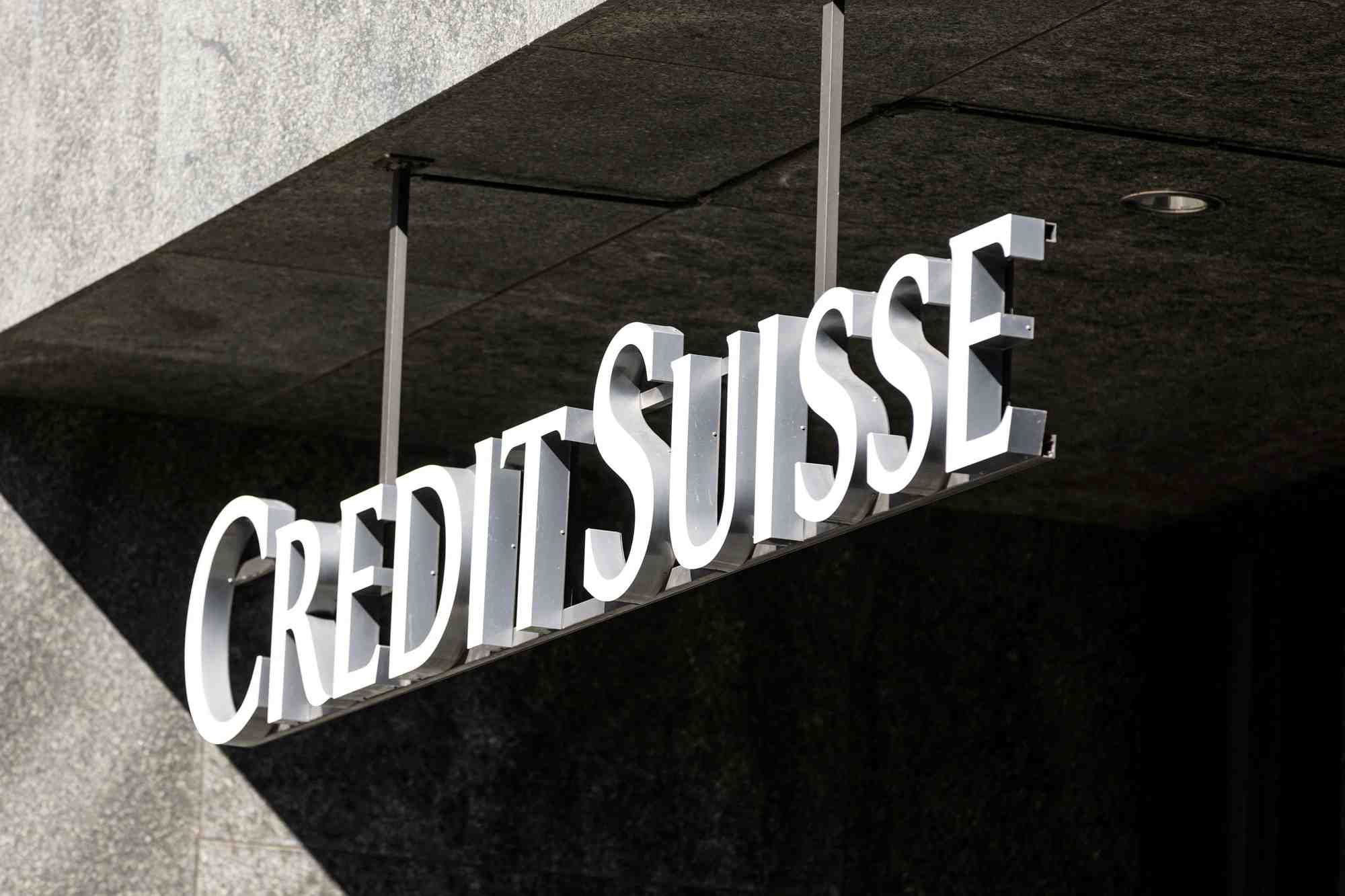 Photo du logo de credit suisse
