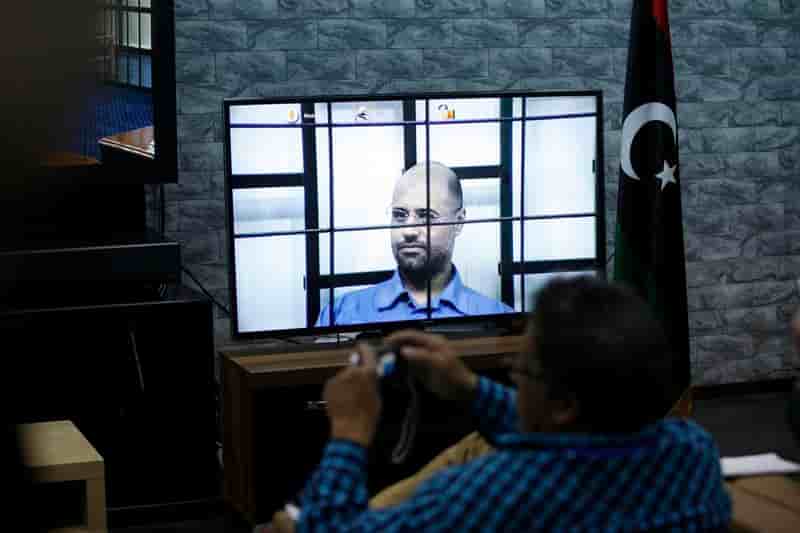 Saïf al Islam Kadhafi comparaît par vidéo à son procès à Tripoli