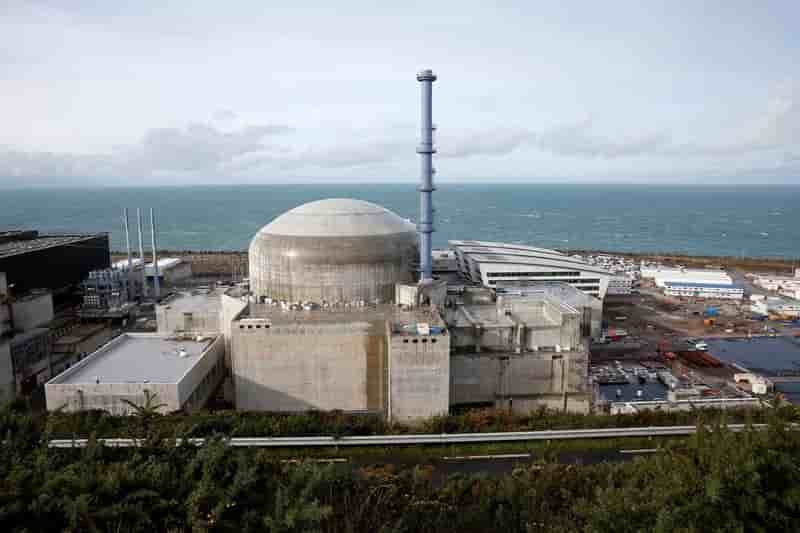 Explosion a la centrale nucleaire de flamanville (manche)
