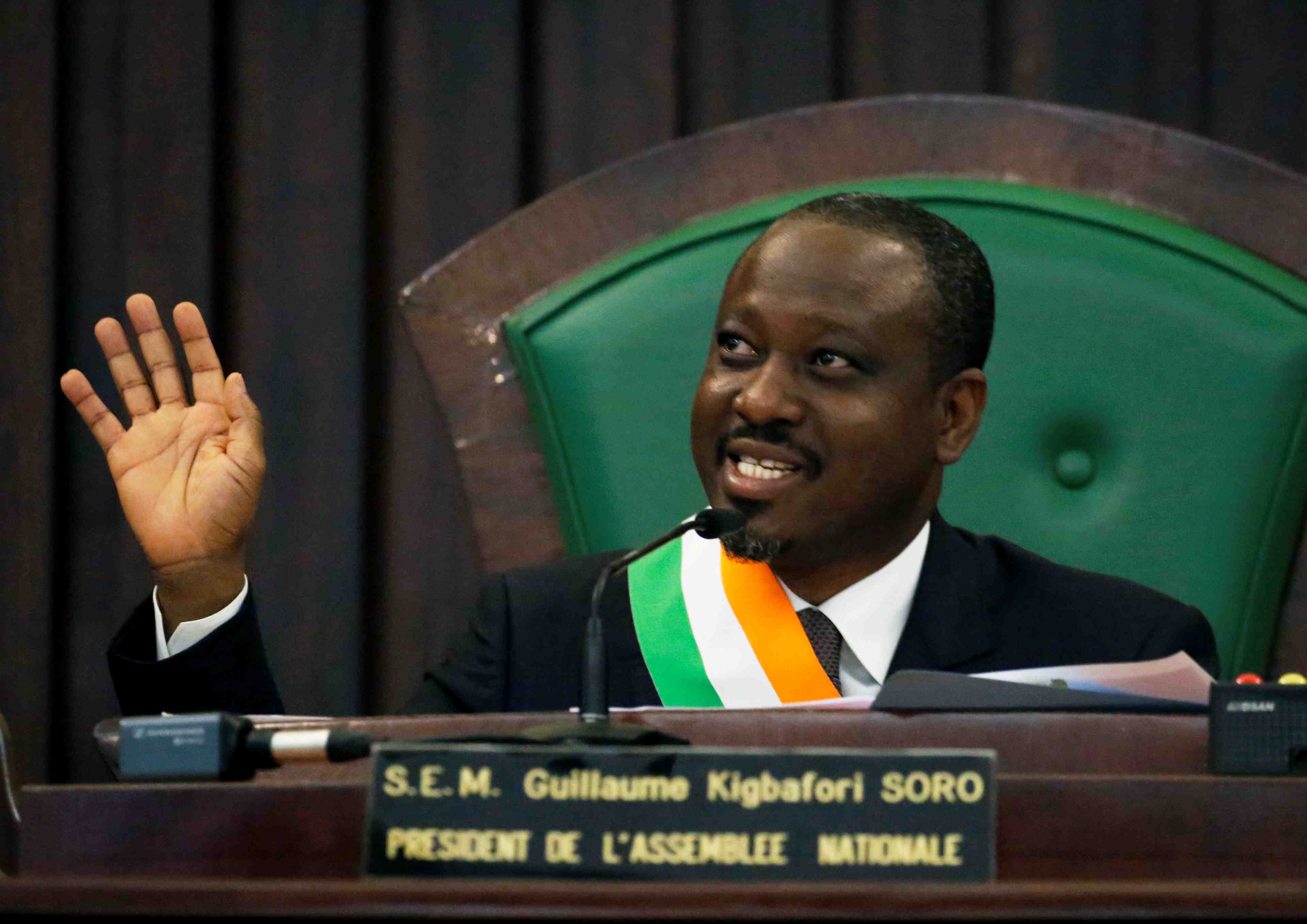 Soro se defend de chercher a destabiliser la cote d'ivoire, rapporte le journal du dimanche