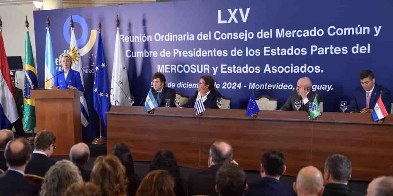 Le vendredi 6 décembre 2024, les Etats du Mercosur et la Commission européenne ont annoncé la conclusion d'un accord.