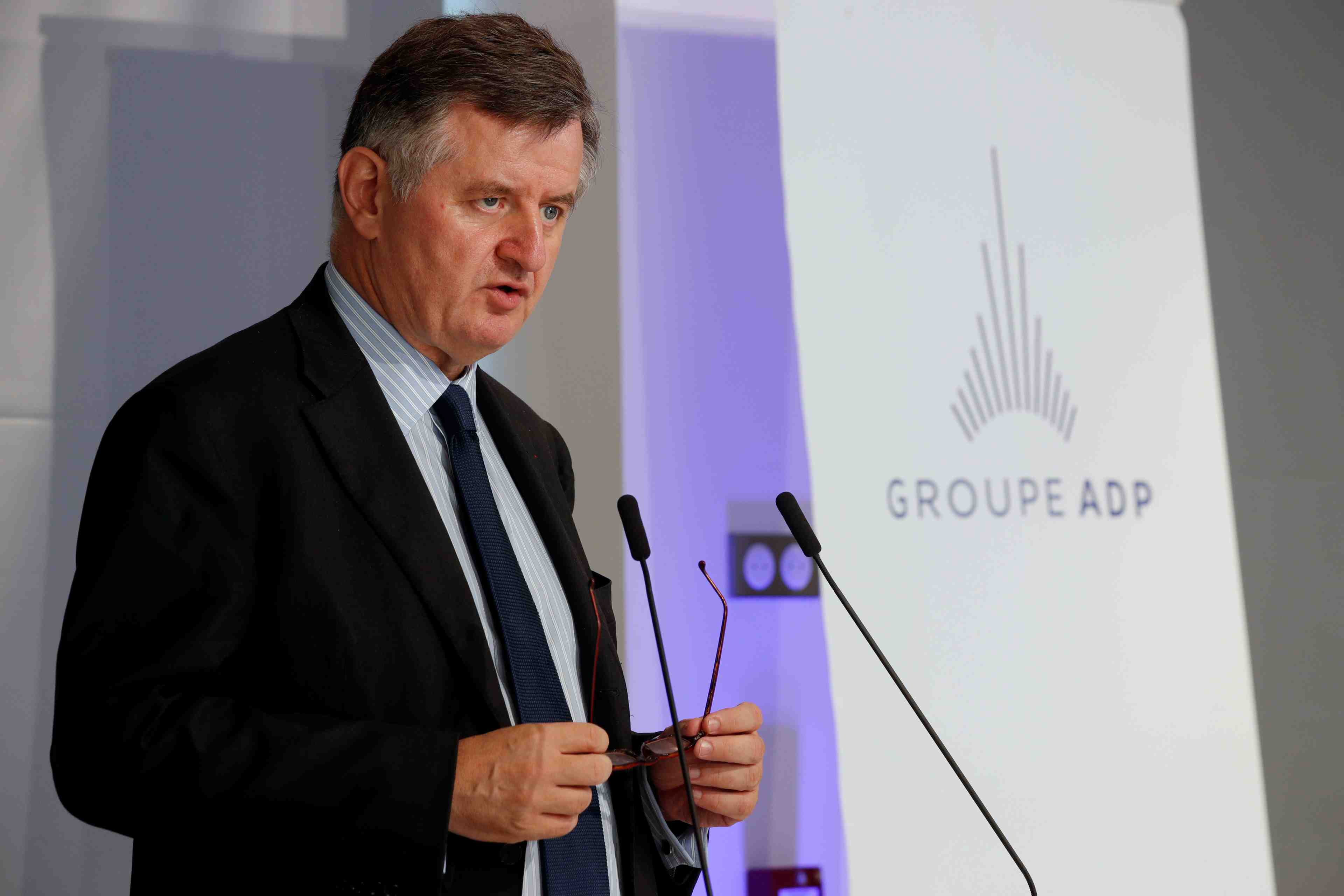 Adp s'attend a devenir un groupe prive fin 2019, annonce son pdg