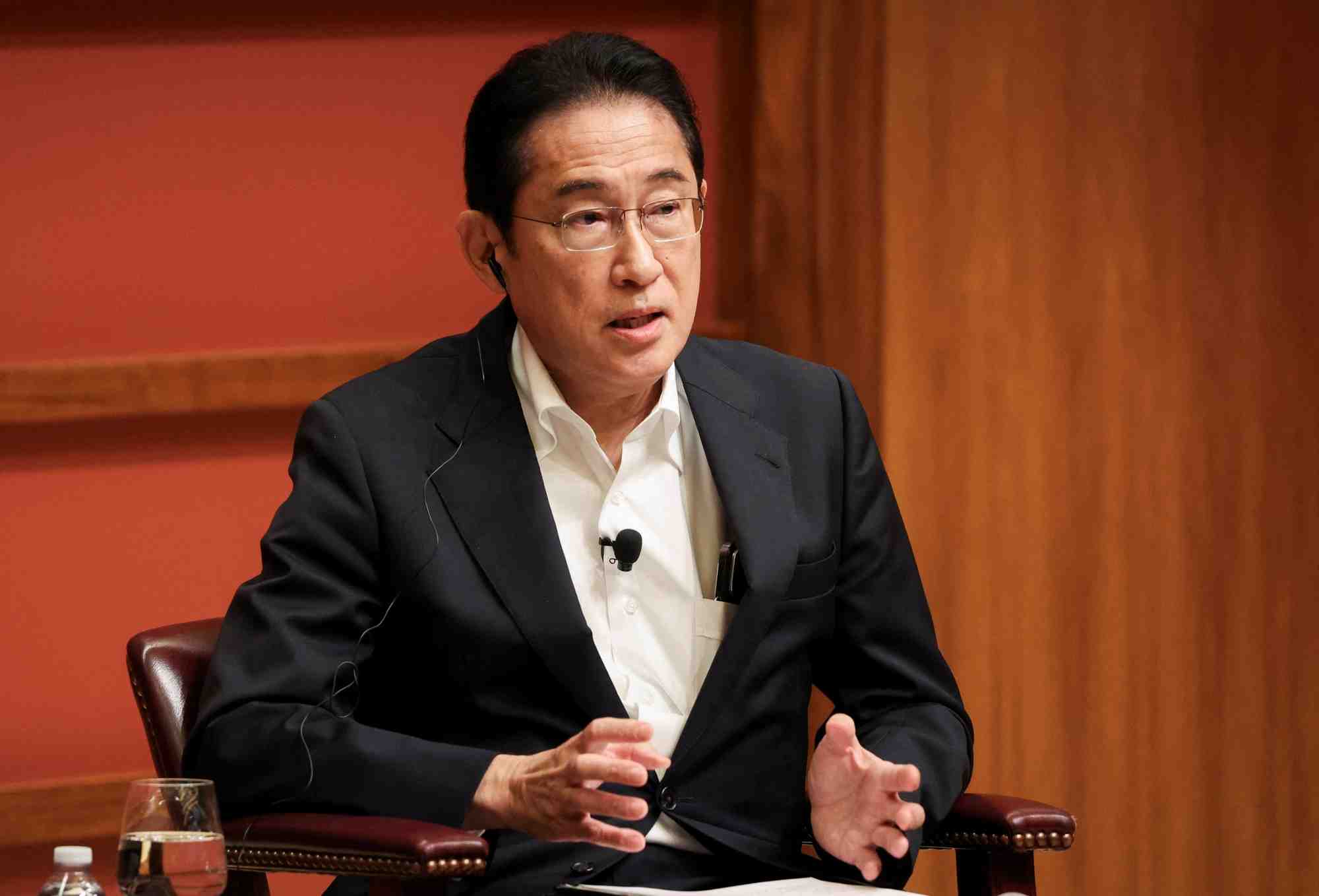 Le premier ministre japonais fumio kishida