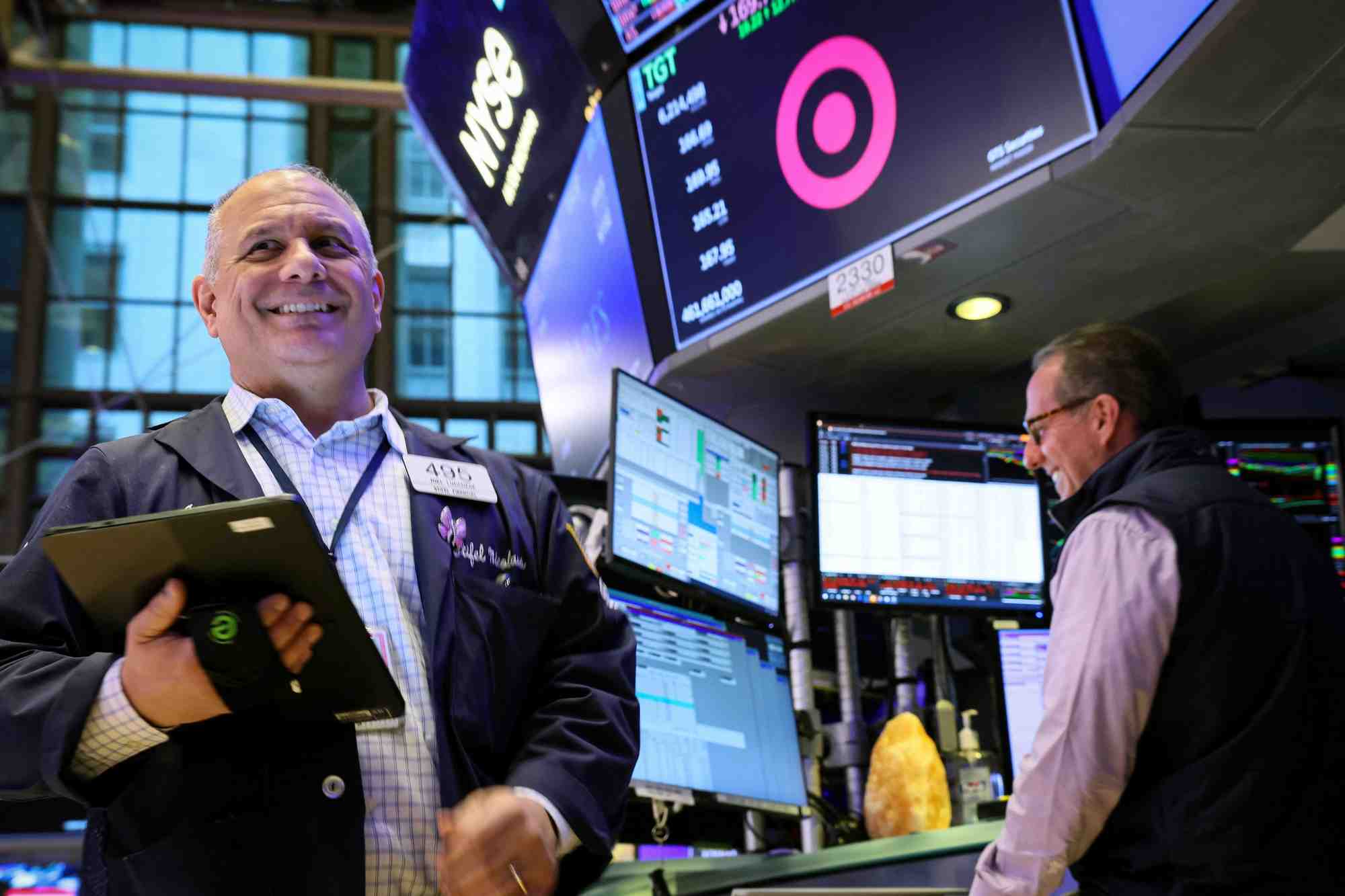 Des traders a la bourse de new york