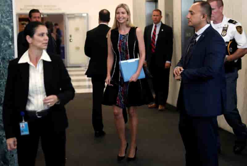 Ivanka trump dejeune avec guterres au siege des nations unies