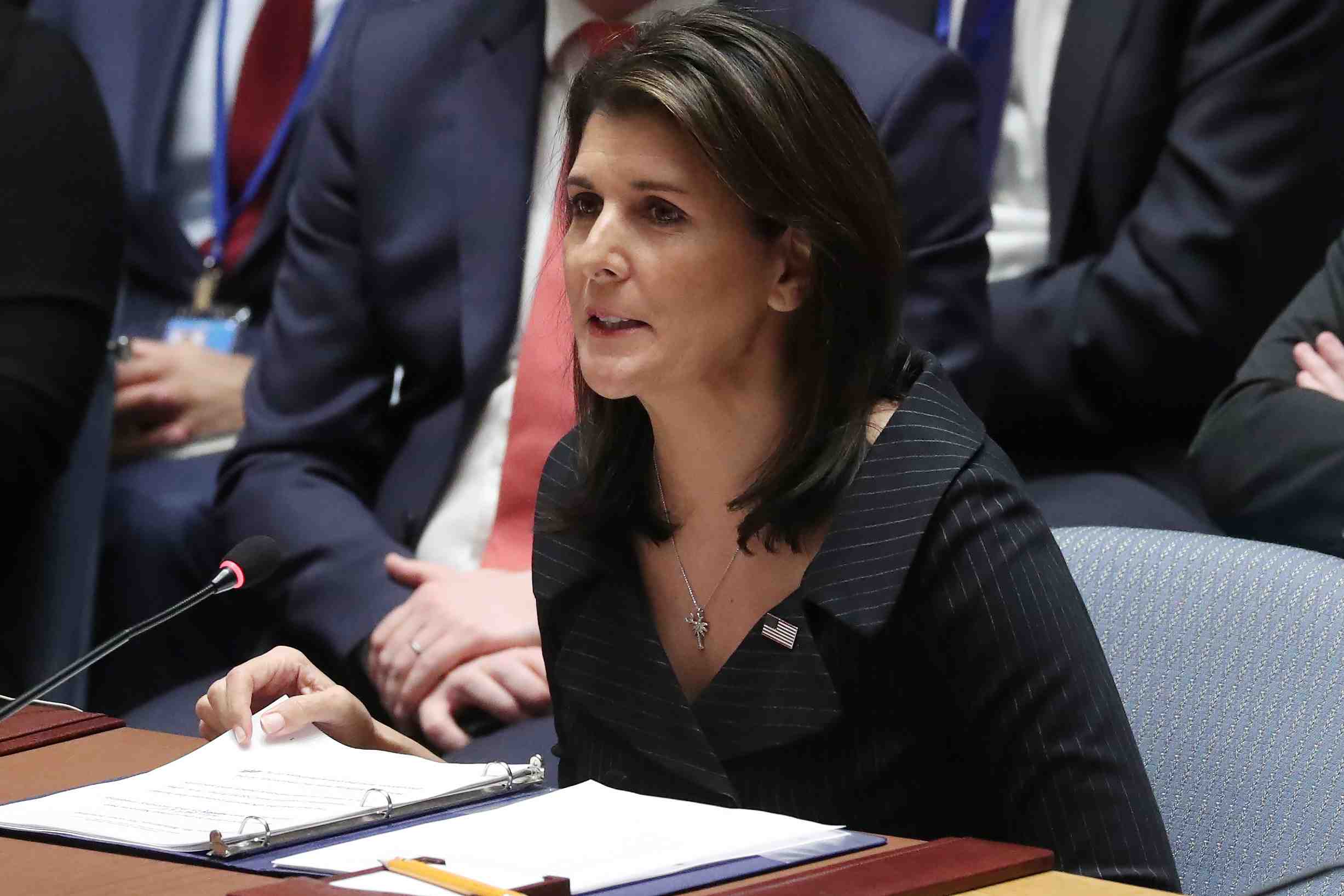 Le plan trump sur le proche-orient "tire parti de la technologie", dit haley