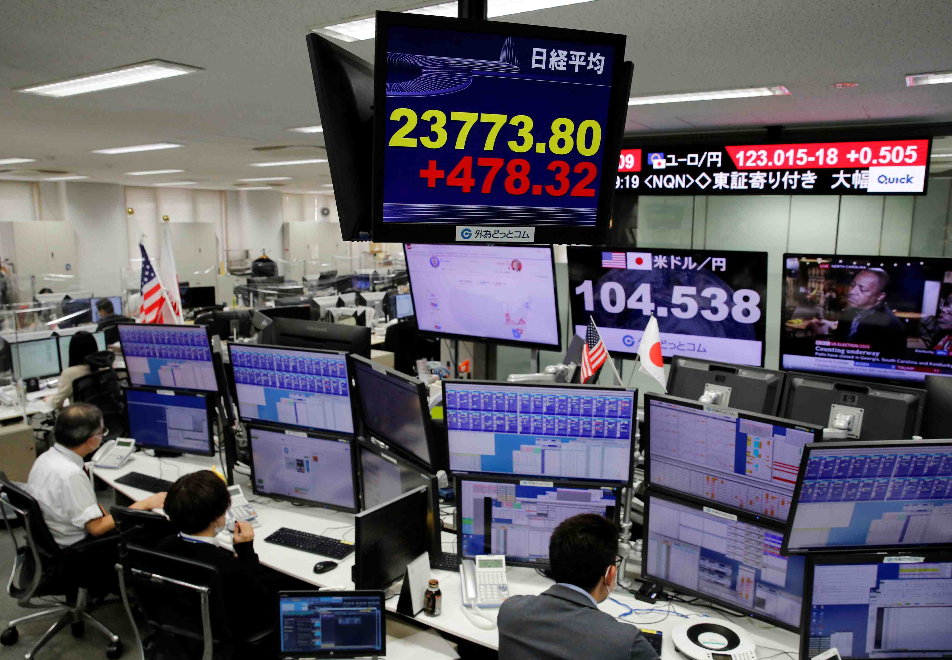 La bourse de tokyo termine en baisse