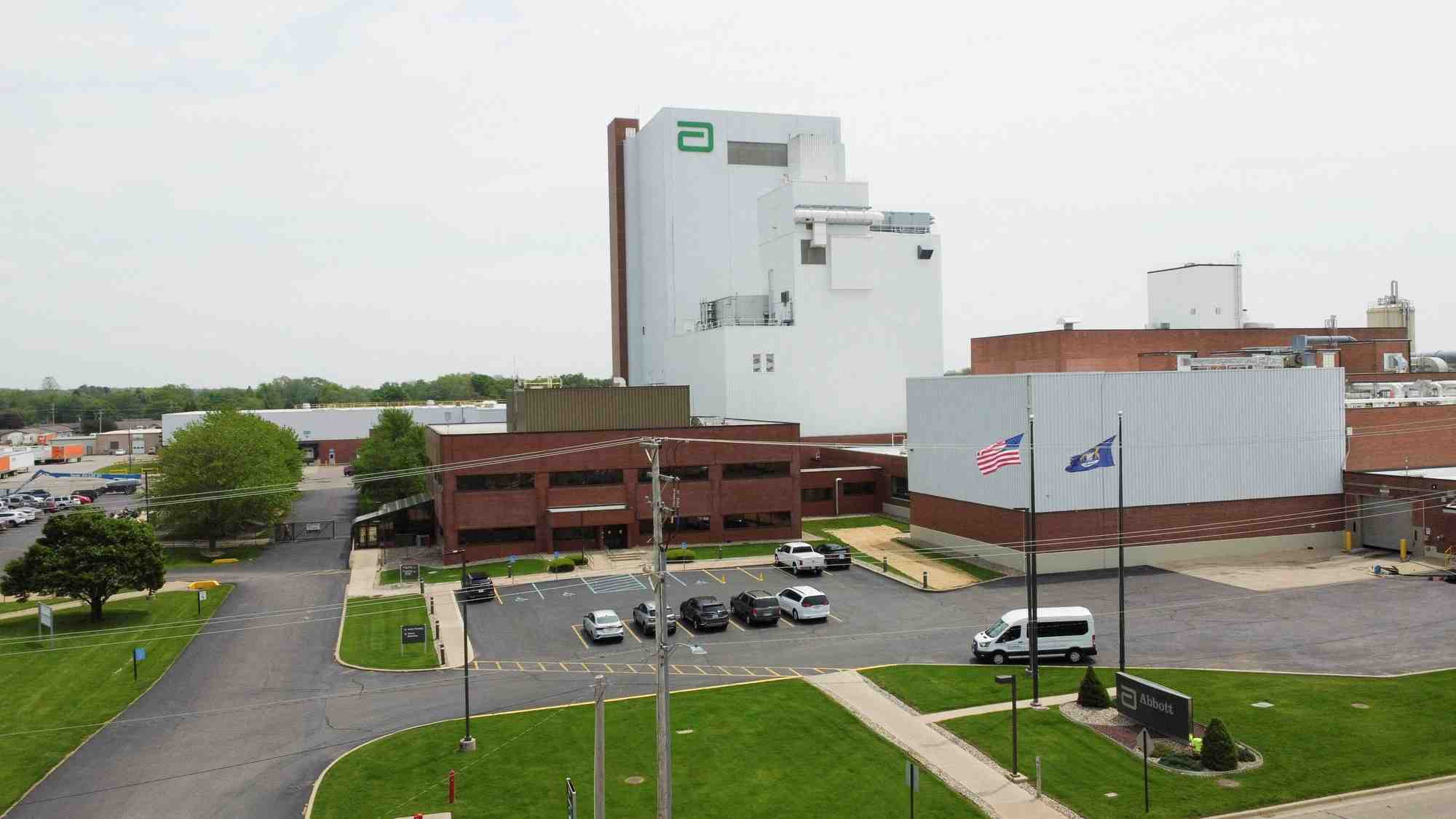 Abbott rouvre son usine de lait infantile dans le michigan