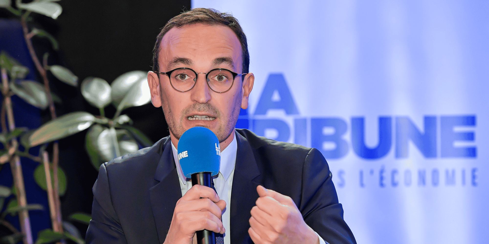 Thomas Cazenave, ici lors d'un débat organisé par la Tribune le 4 mars, est arrivé en 3e position lors du 1er tour de l'élection municipale à Bordeaux.
