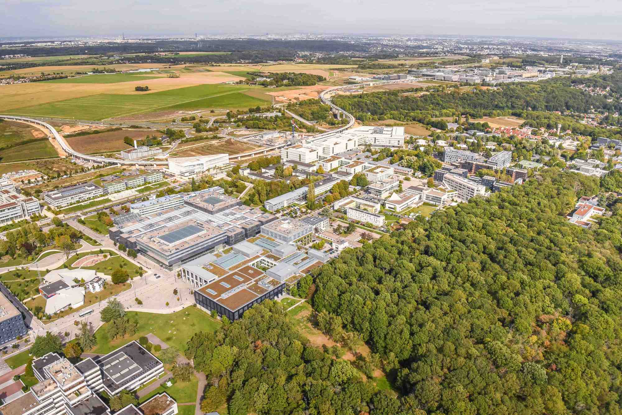 Le plateau de Paris-Saclay.