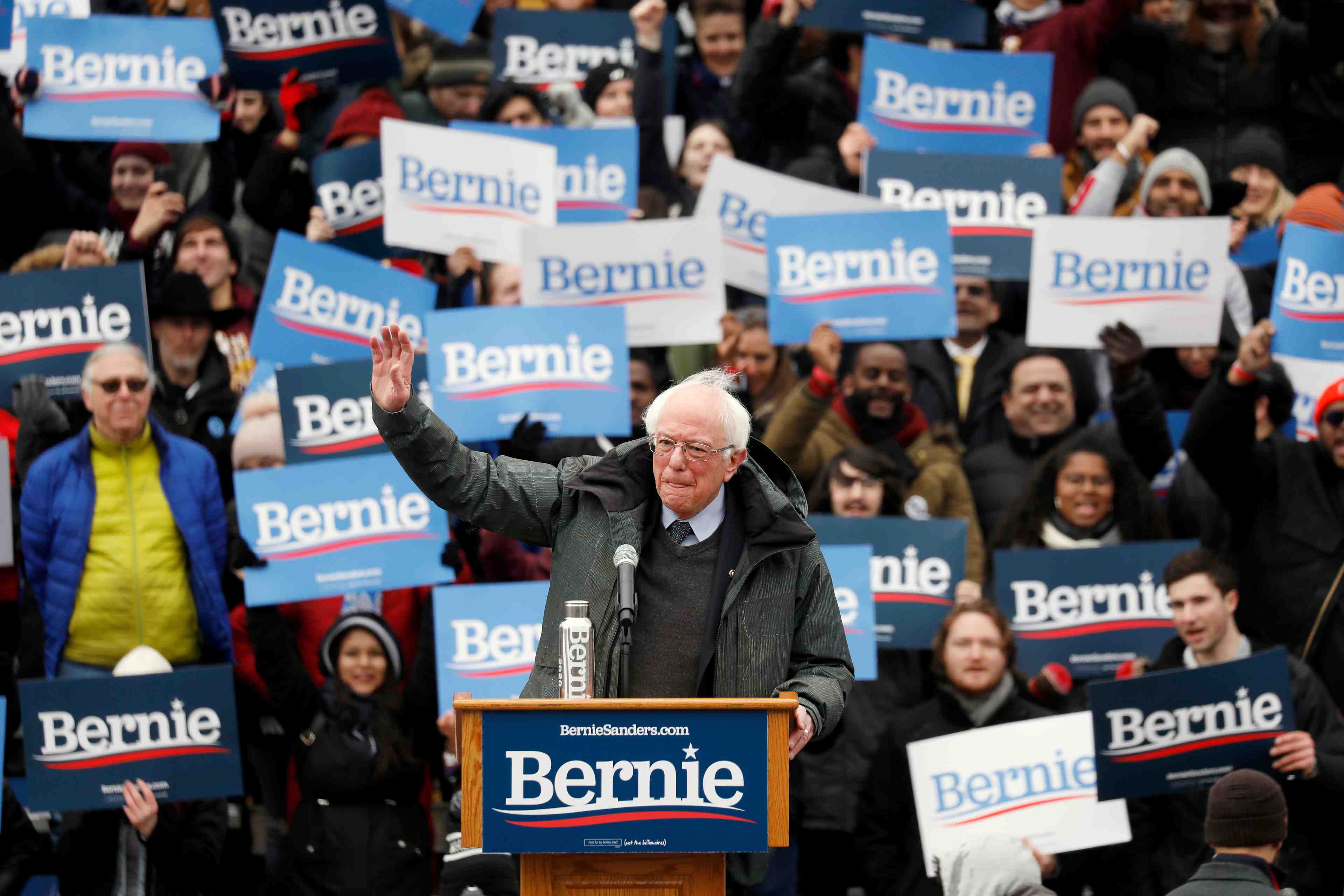 Bernie sanders entre en campagne