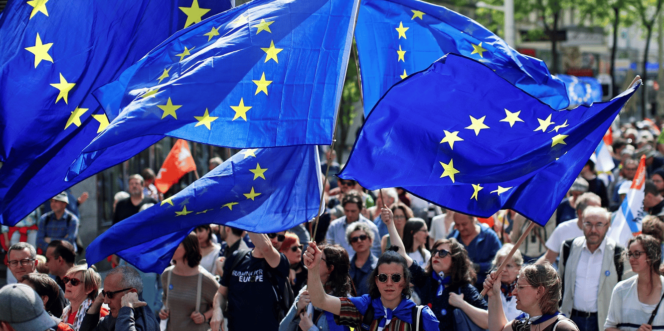 Europe, drapeau européen