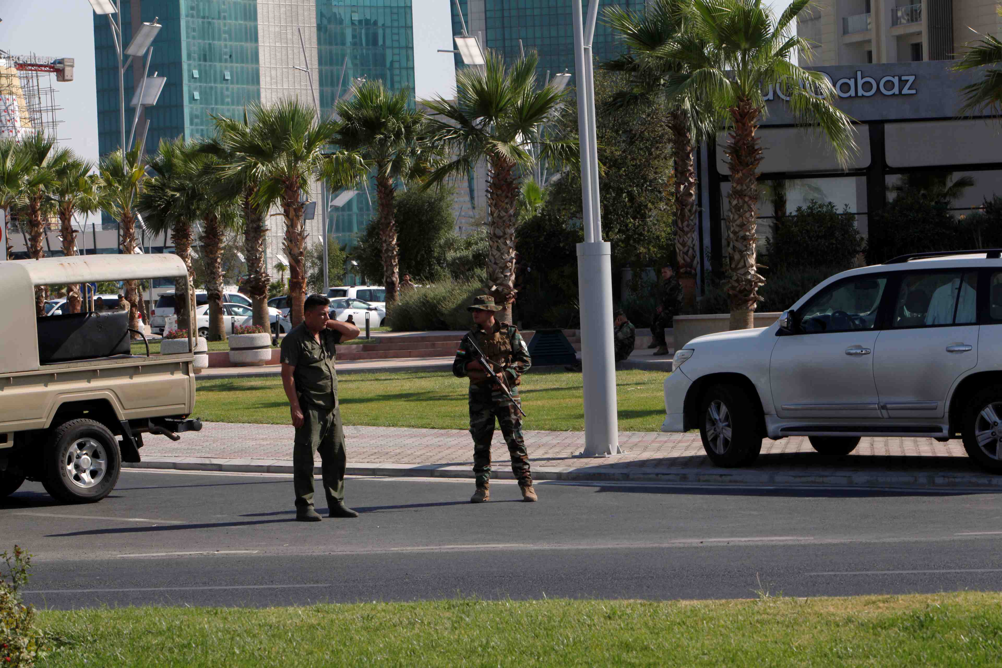 Trois diplomates turcs abattus a erbil, au kurdistan irakien