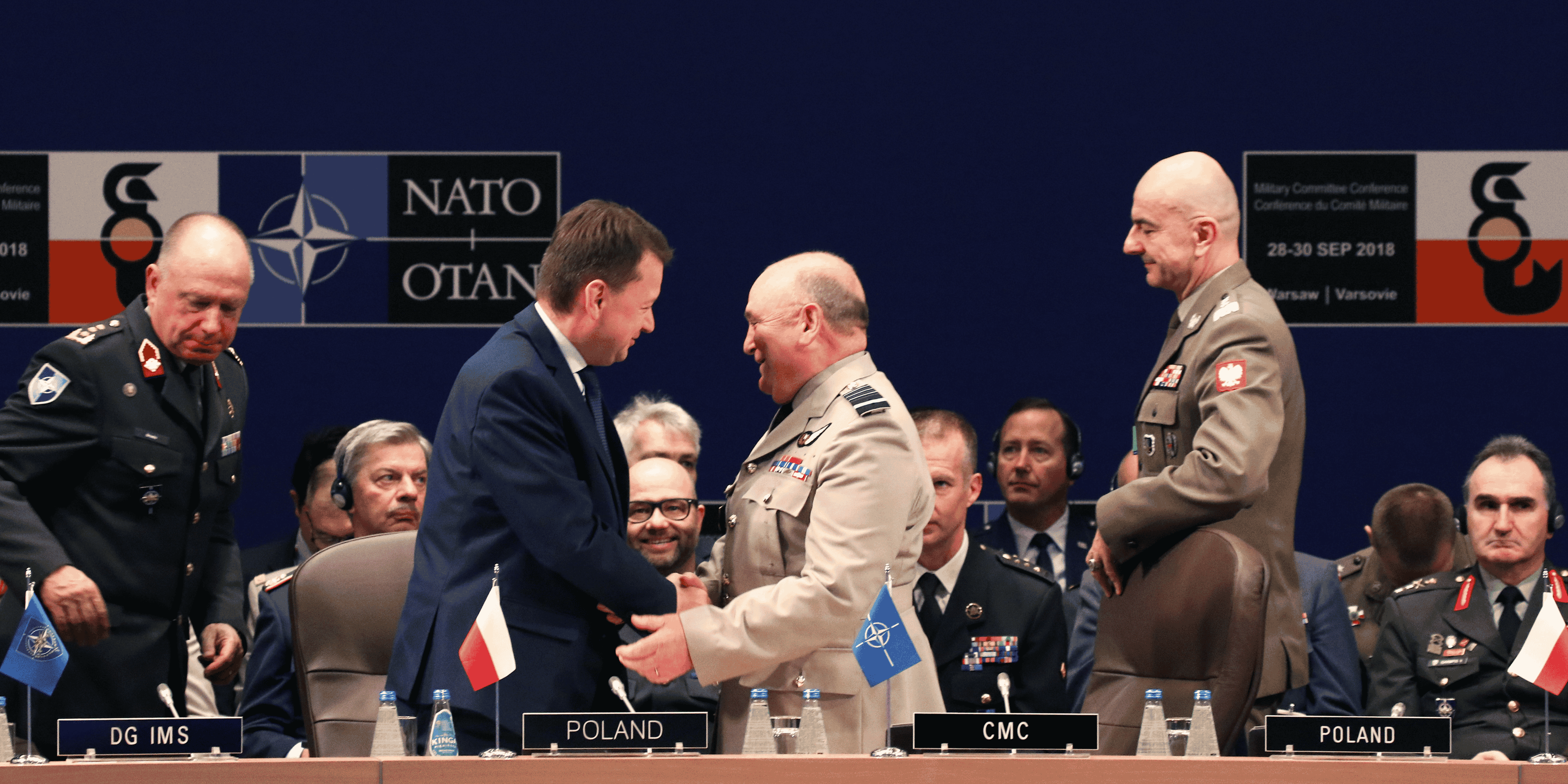 Mariusz Blaszczak, Pologne, Otan, Sir Stuart Peach,