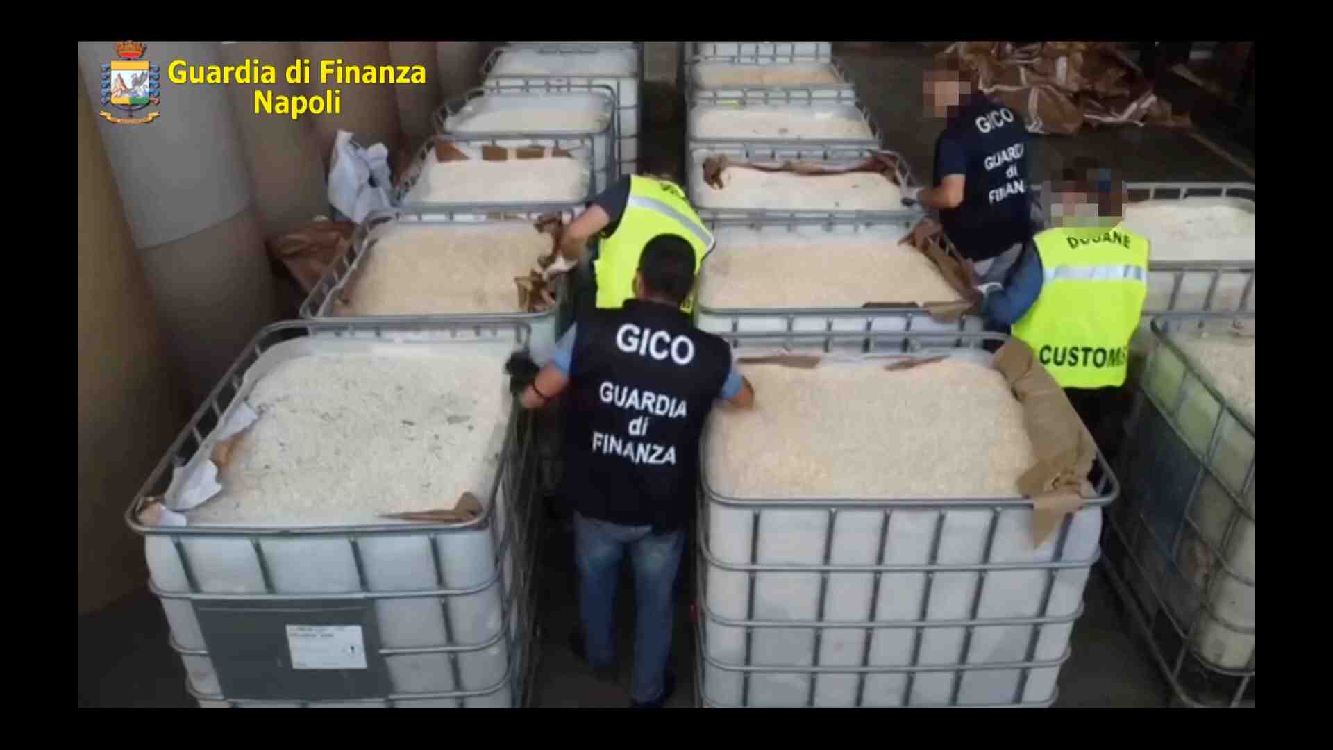 Saisie record de 14 tonnes d'amphetamines en italie