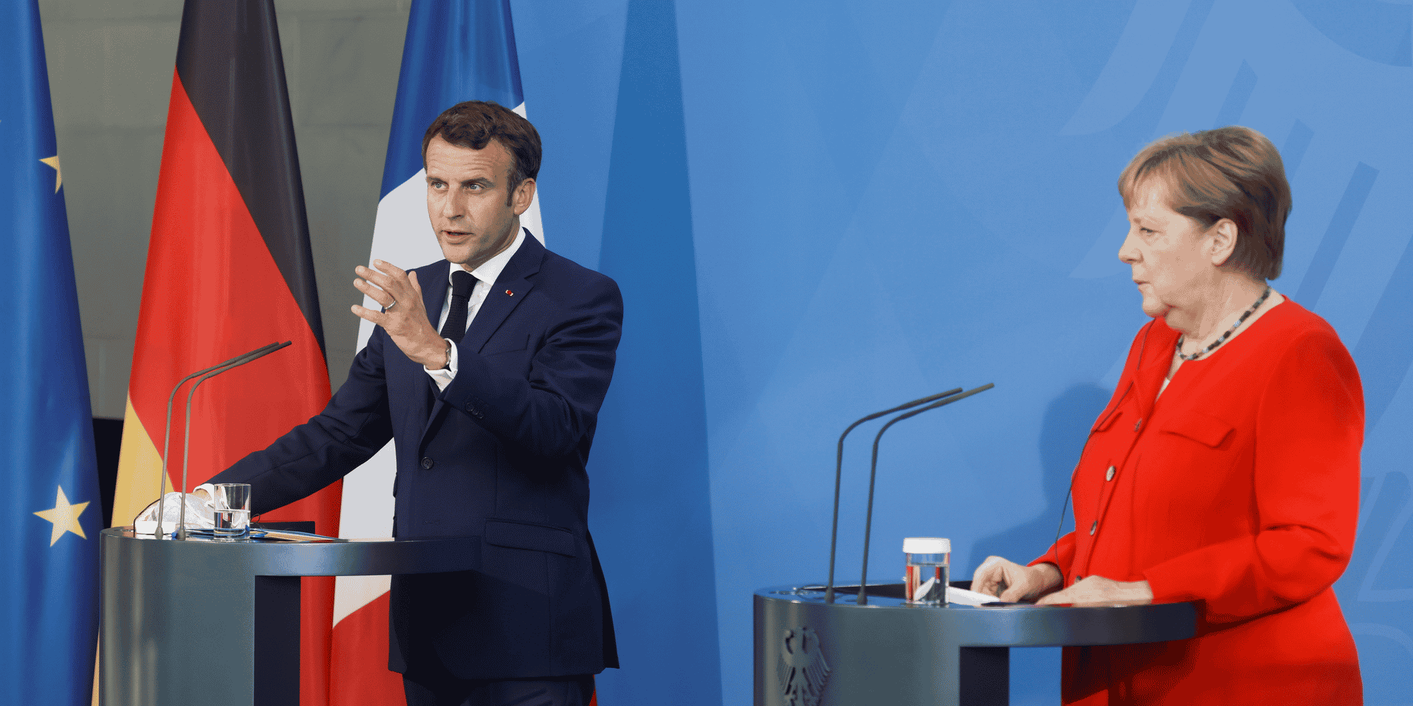 Angela merkel recue le 16 septembre par emmanuel macron, selon l'elysee