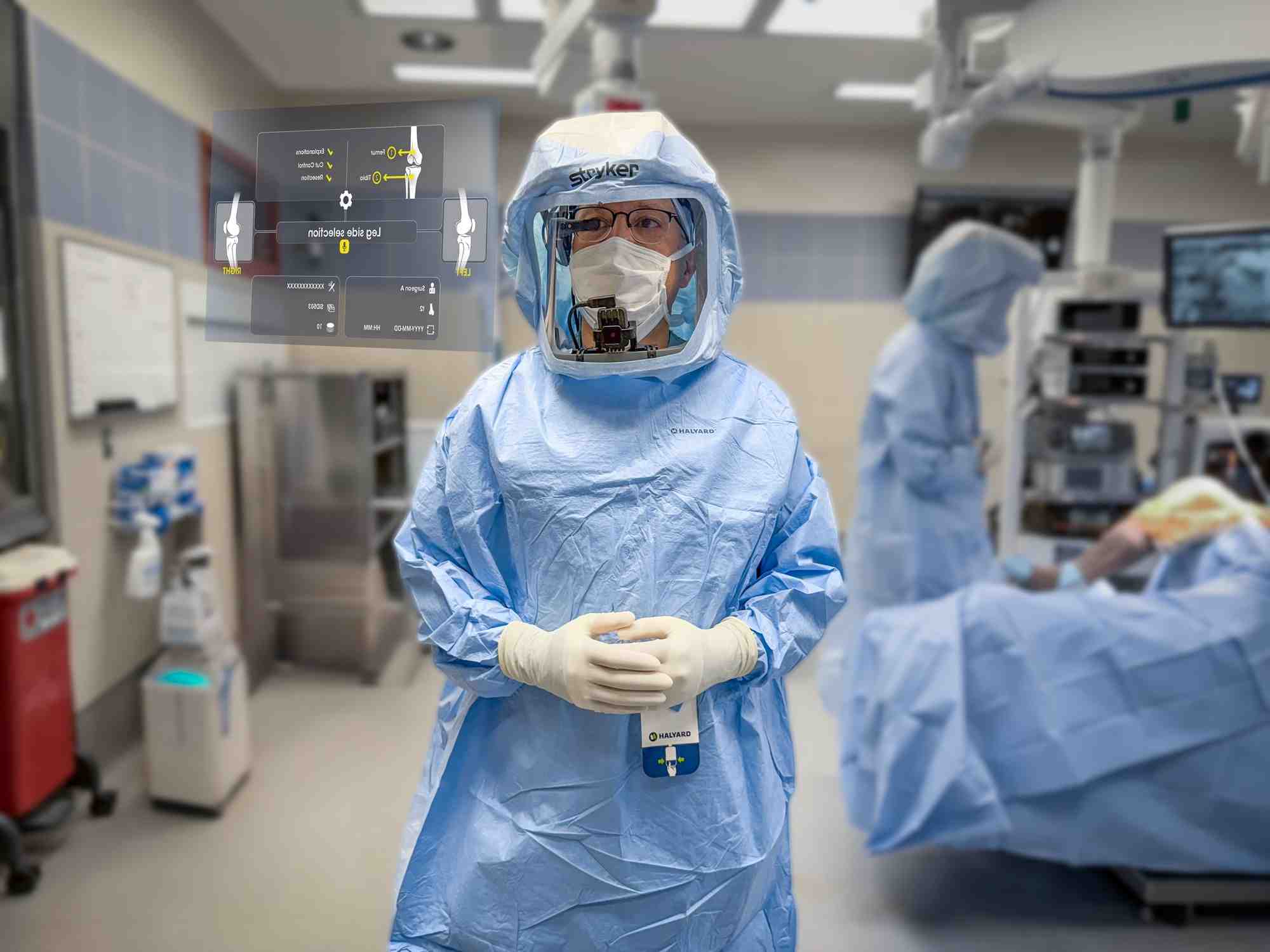 Une pose de prothèse de genou avec la technologie Pixee Medical