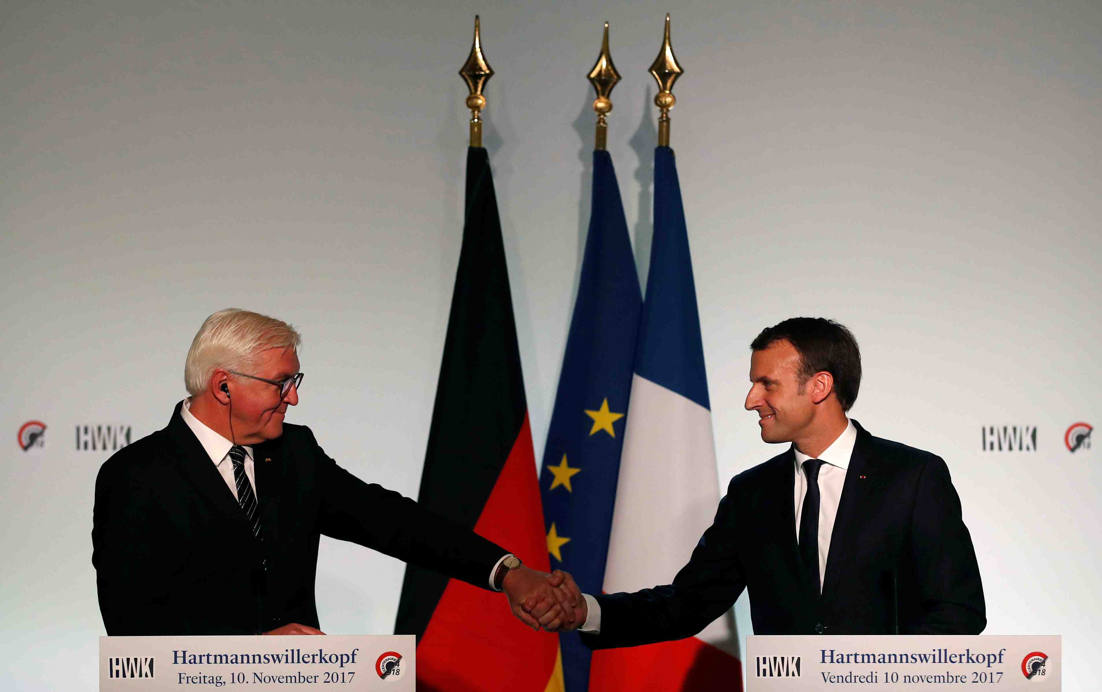 Macron et steinmeier disent l'urgence de reformer l'europe