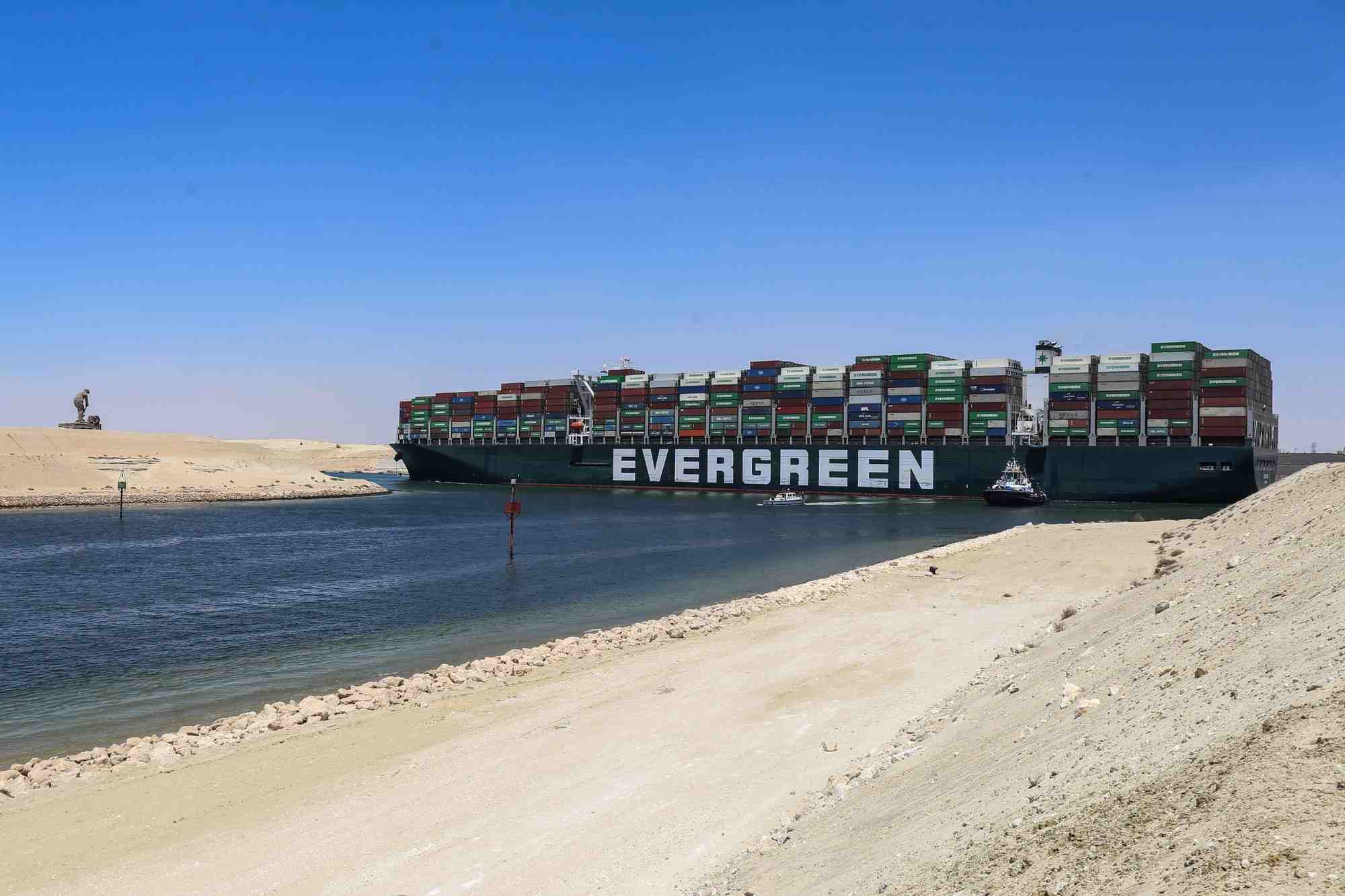 Ever Given, Evergreen, canal de Suez