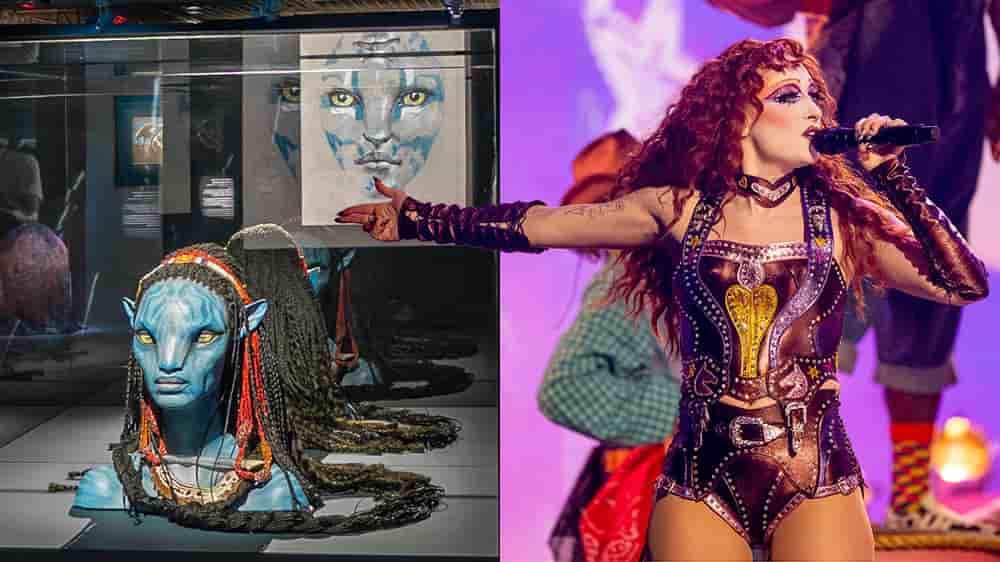L'exposition l’Art de James Cameron à Cannes et Chappell Roan à la 67e cérémonie des Grammy Awards en février 2025.