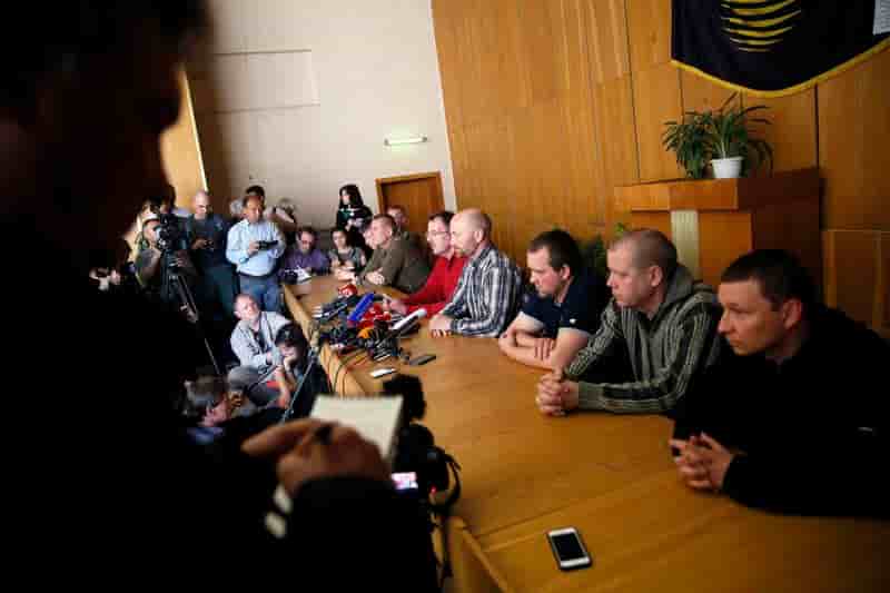 Libération d'un des observateurs internationaux à Slaviansk
