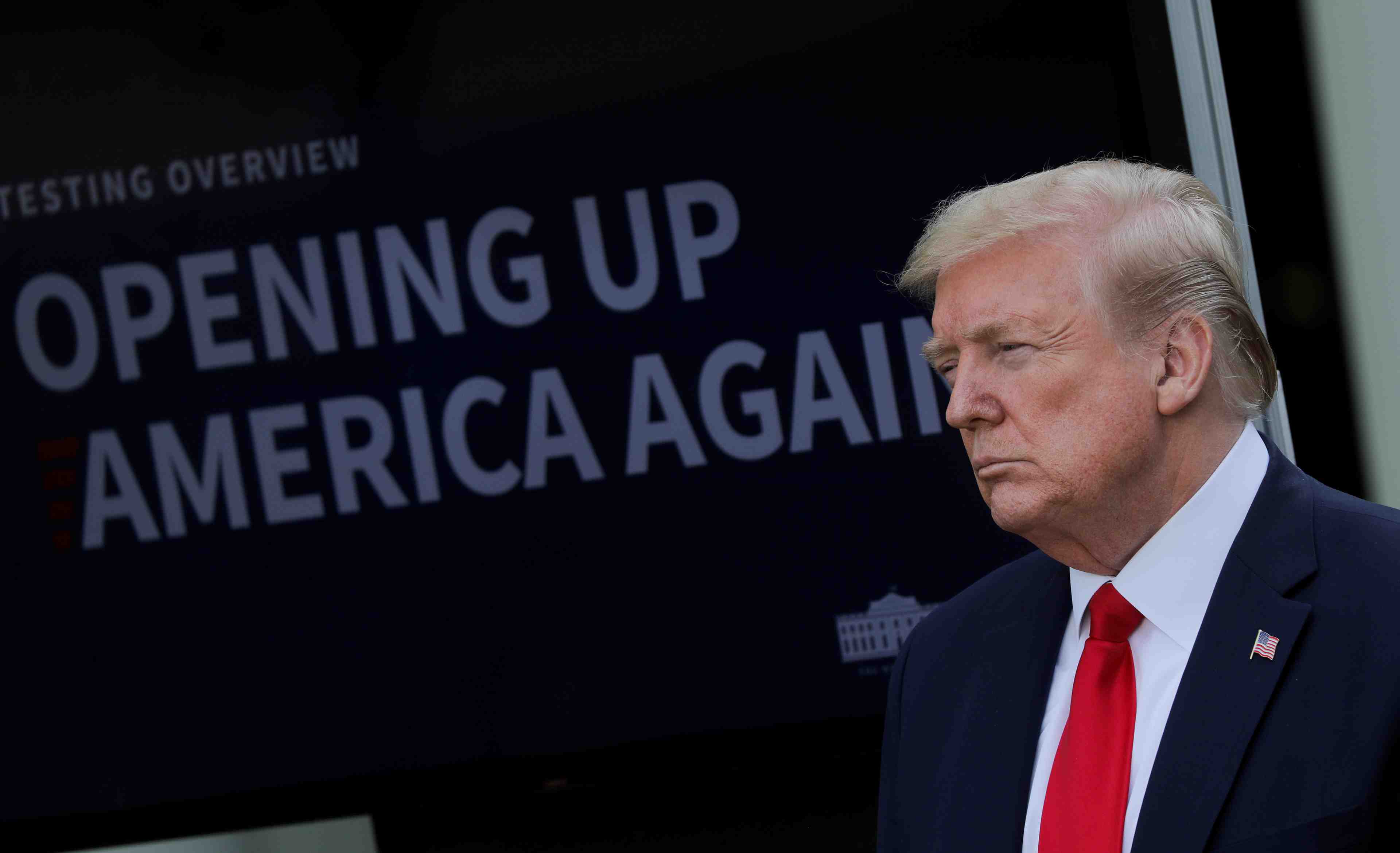 Coronavirus/usa: suffisamment de tests a disposition, assure trump
