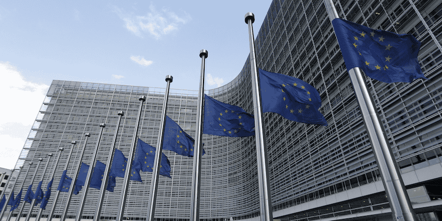 Le siège de la Commission européenne à Bruxelles.