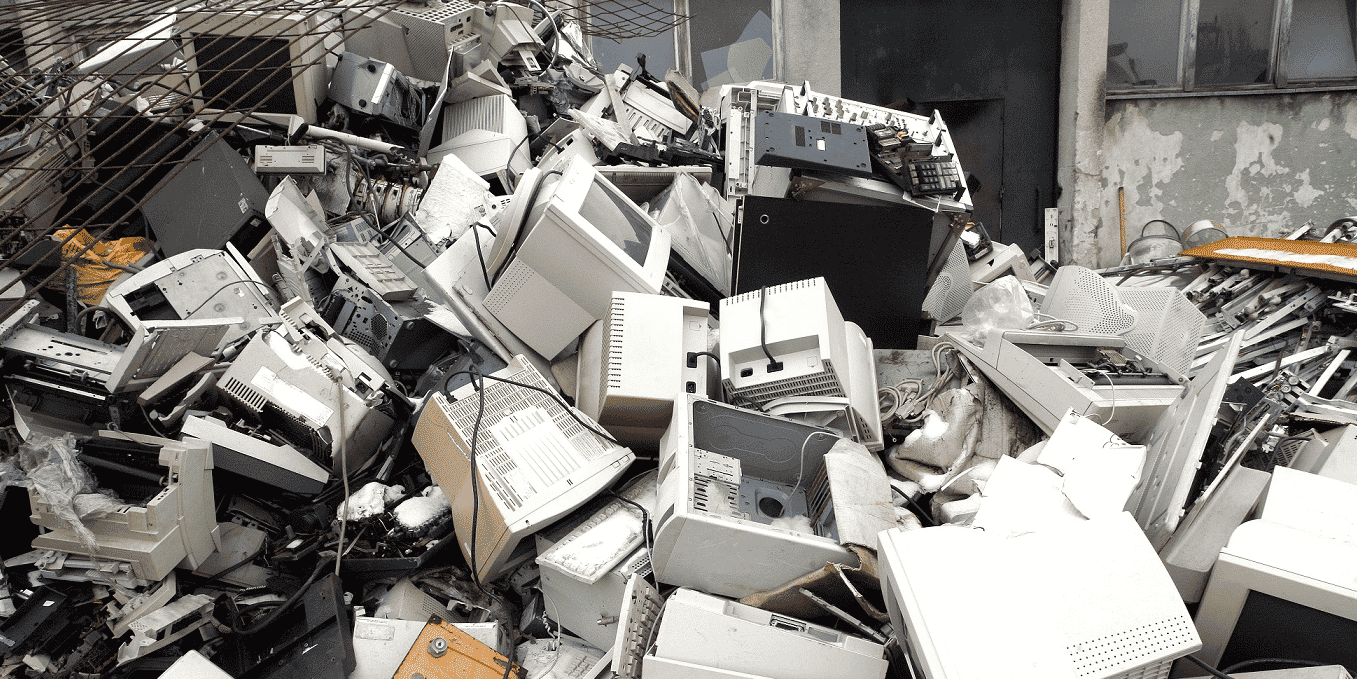 ordinateurs, numérique, déchets