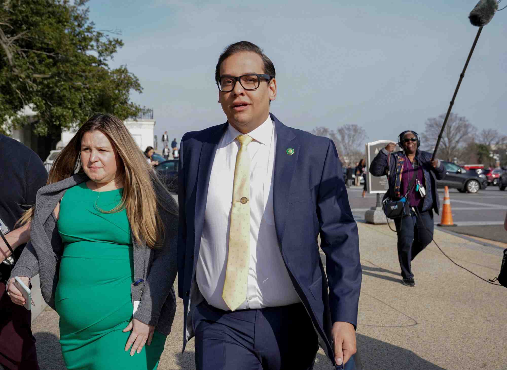 Photo d'archives de george santos a washington, aux etats-unis