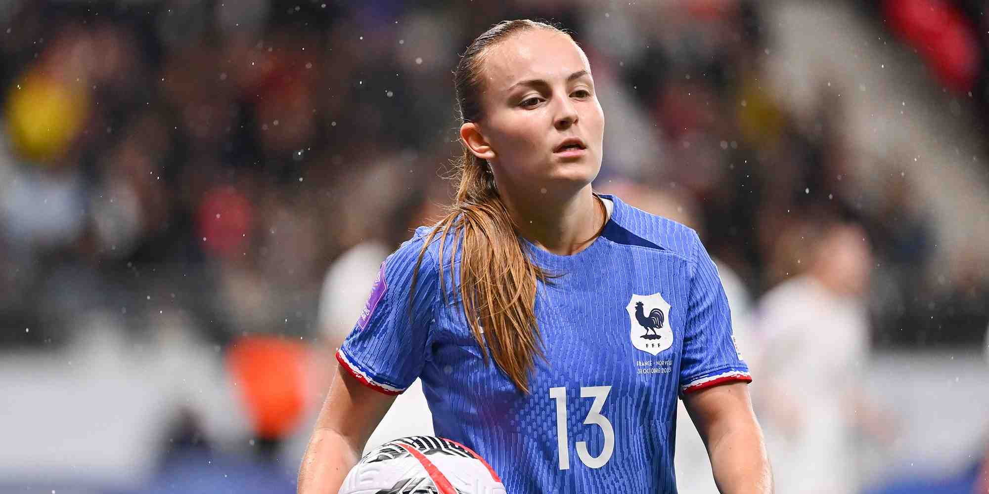 Julie Dufour lors de la Ligue des nations féminine, fin octobre.