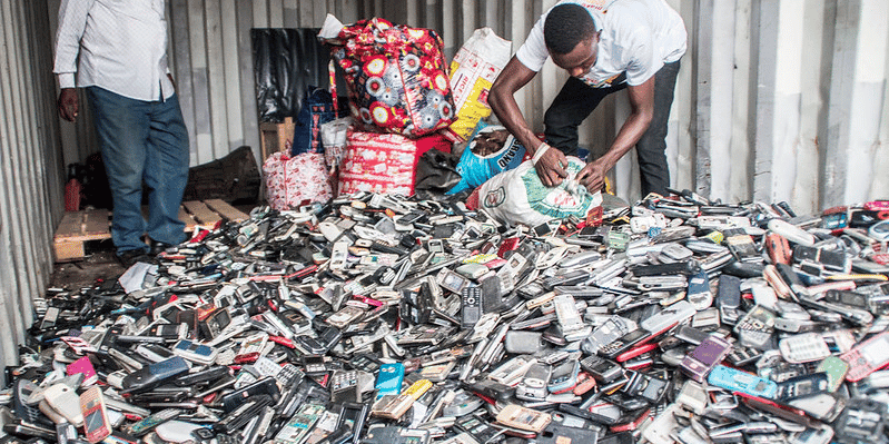 recyclage batteries ghana
