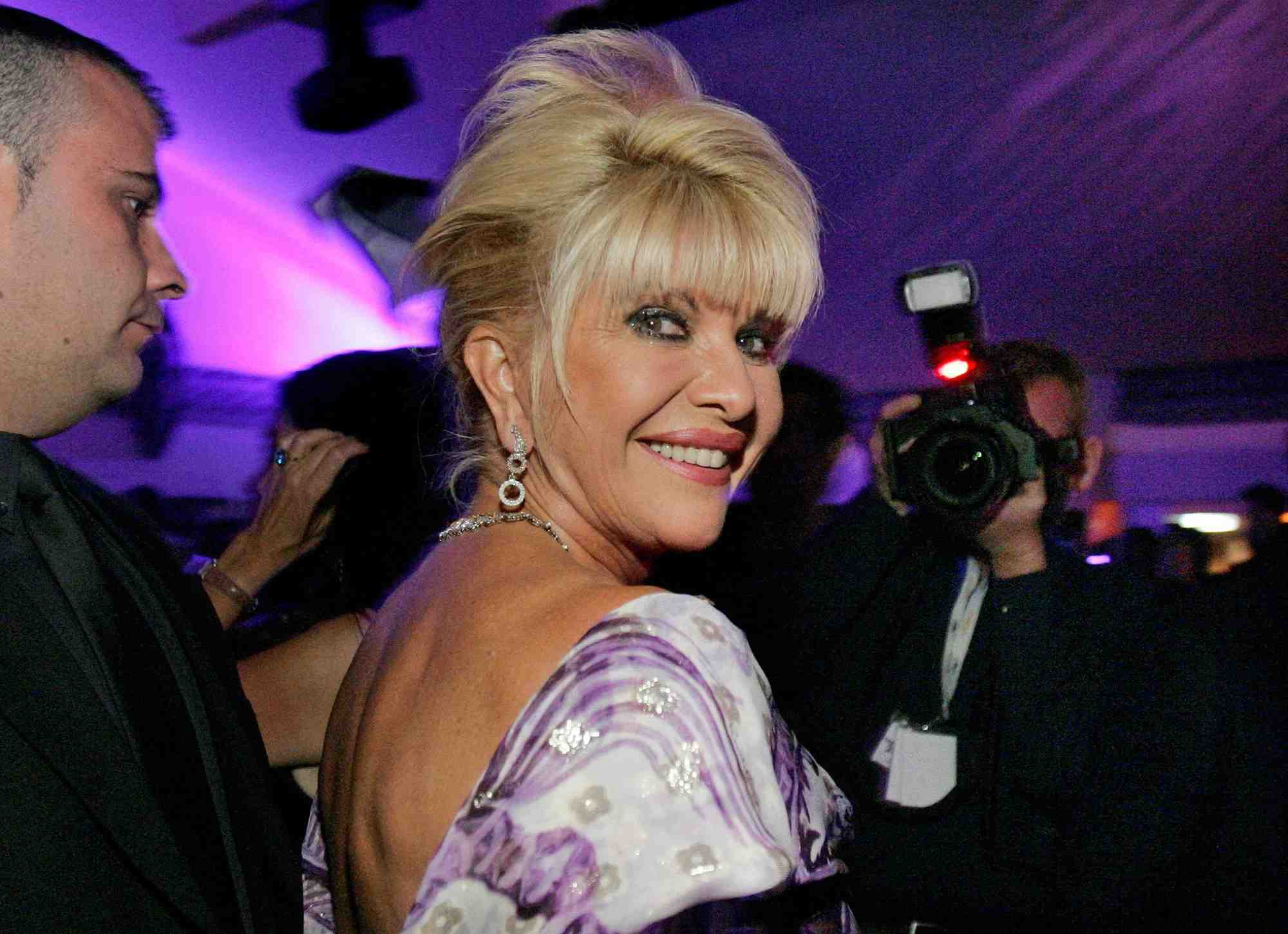 Etats-unis: deces d'ivana trump, premiere epouse de donald trump
