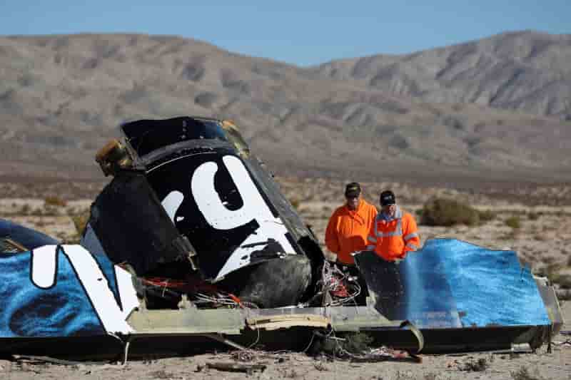 Premiers éléments sur le crash de la navette Virgin Galactic